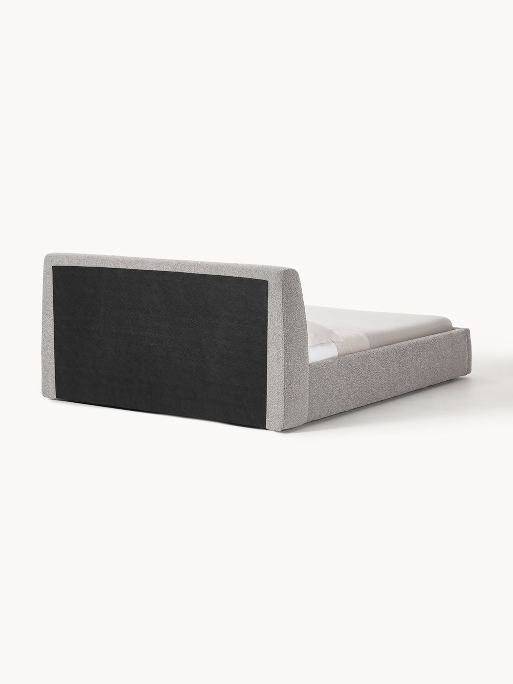Cloud Upholstered Bouclé Bed
