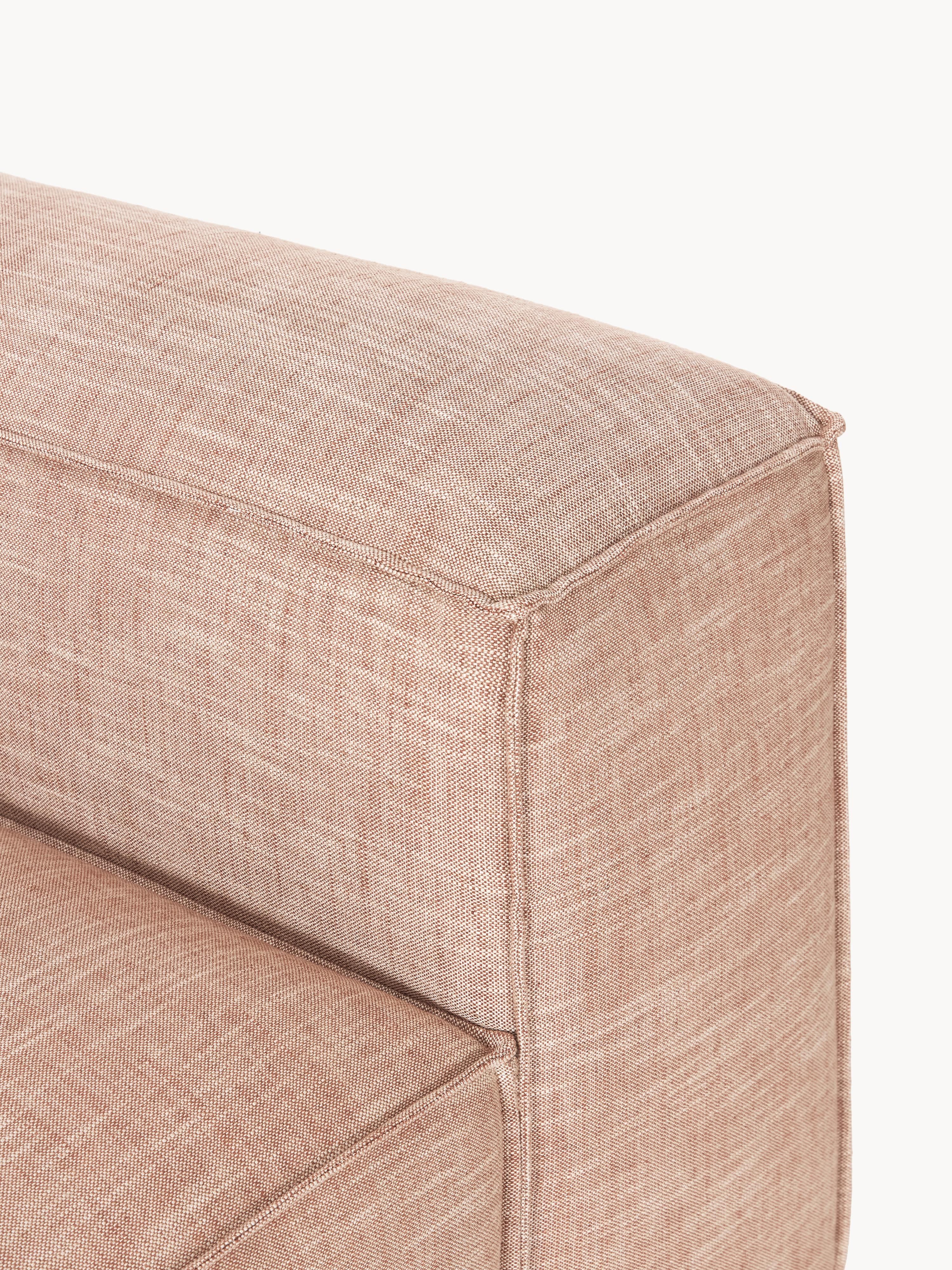 Lennon Linen Blend Modular Sofa (4-seater)