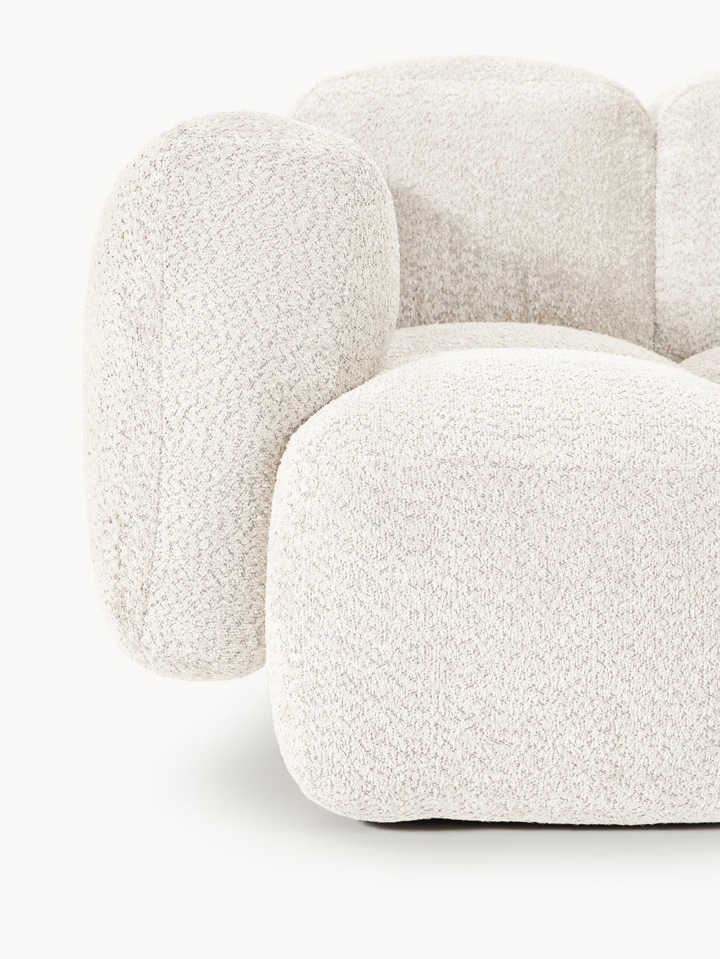 Tayla Modular Teddy-Bouclé Sofa (4-seater)