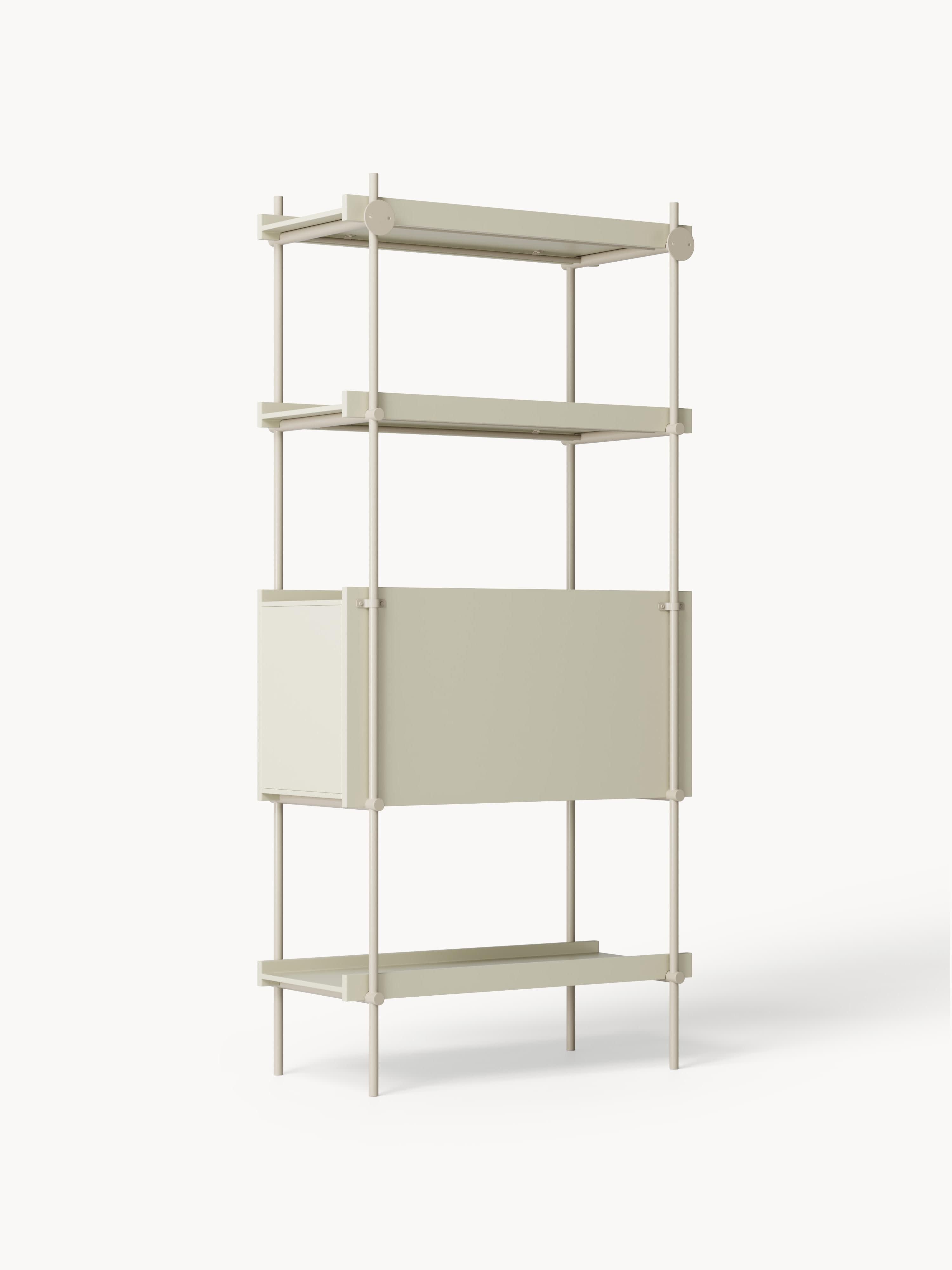 Rio Tall Shelving Unit with Drawers