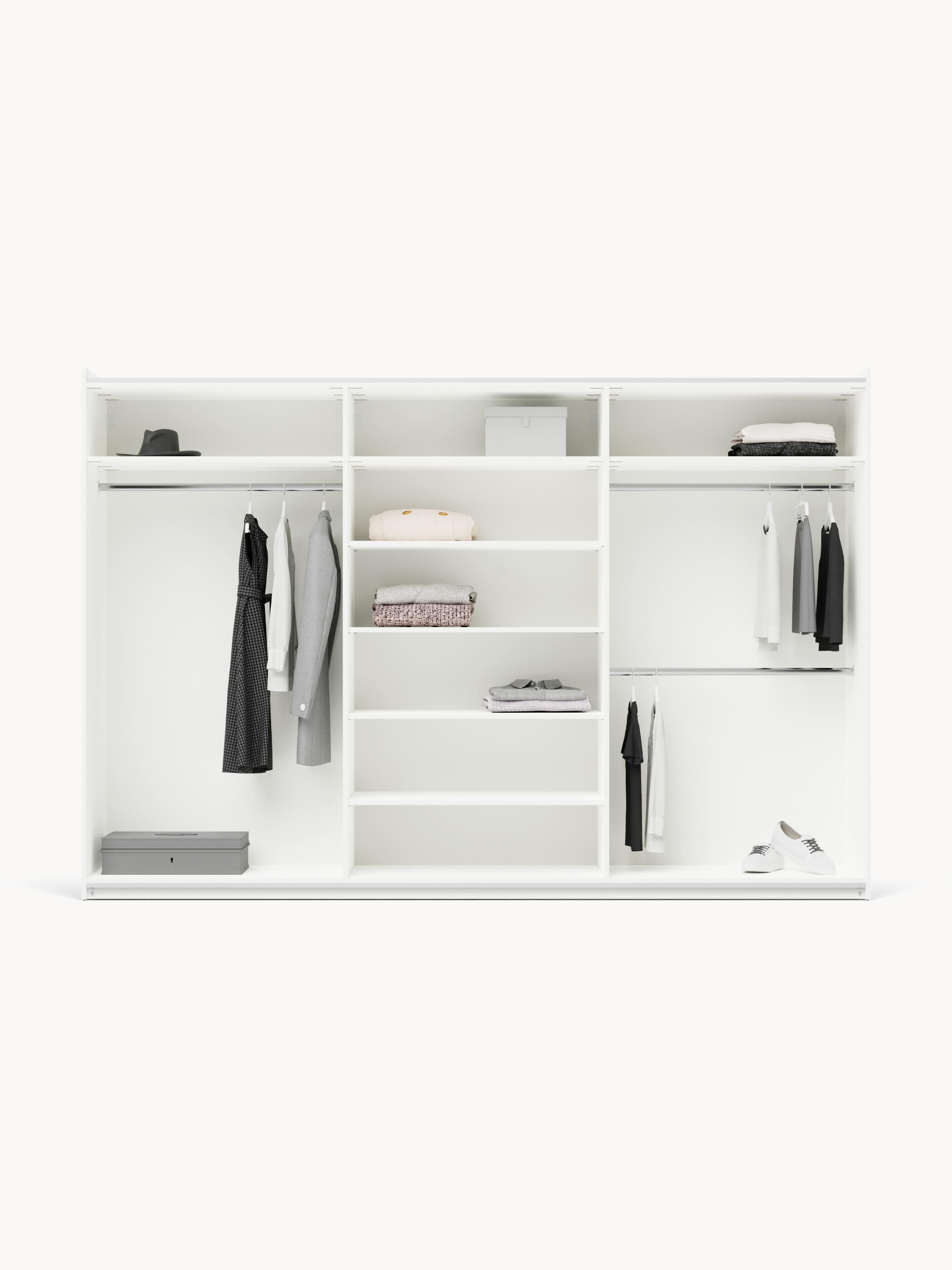 Charlotte Modular Sliding Door Wardrobe, 300 cm Wide, in various sizes