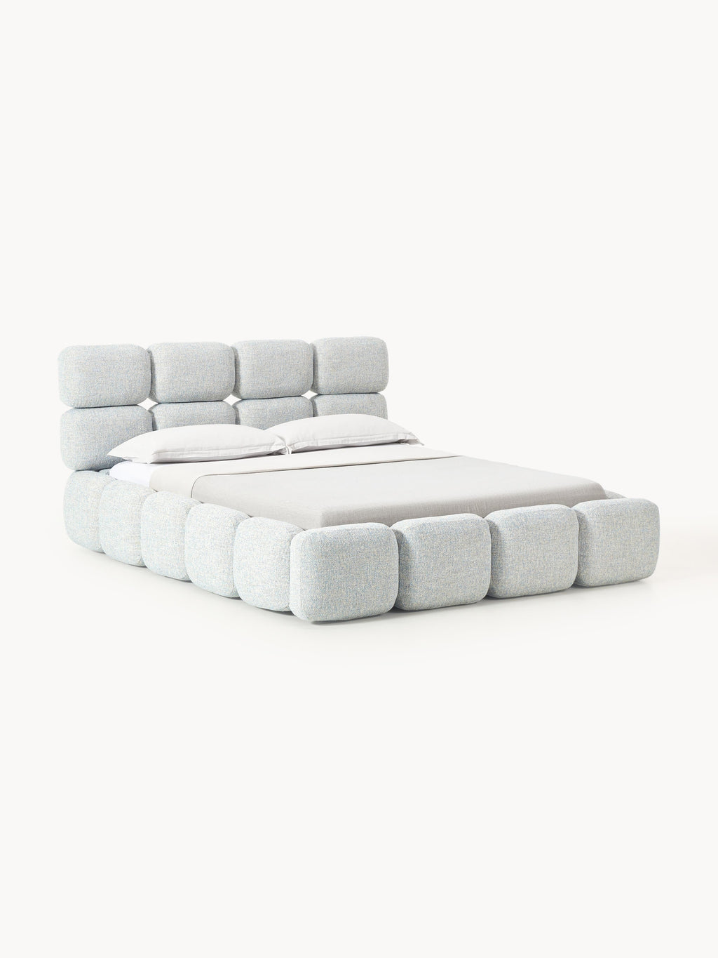 Tayla Upholstered Bouclé Bed