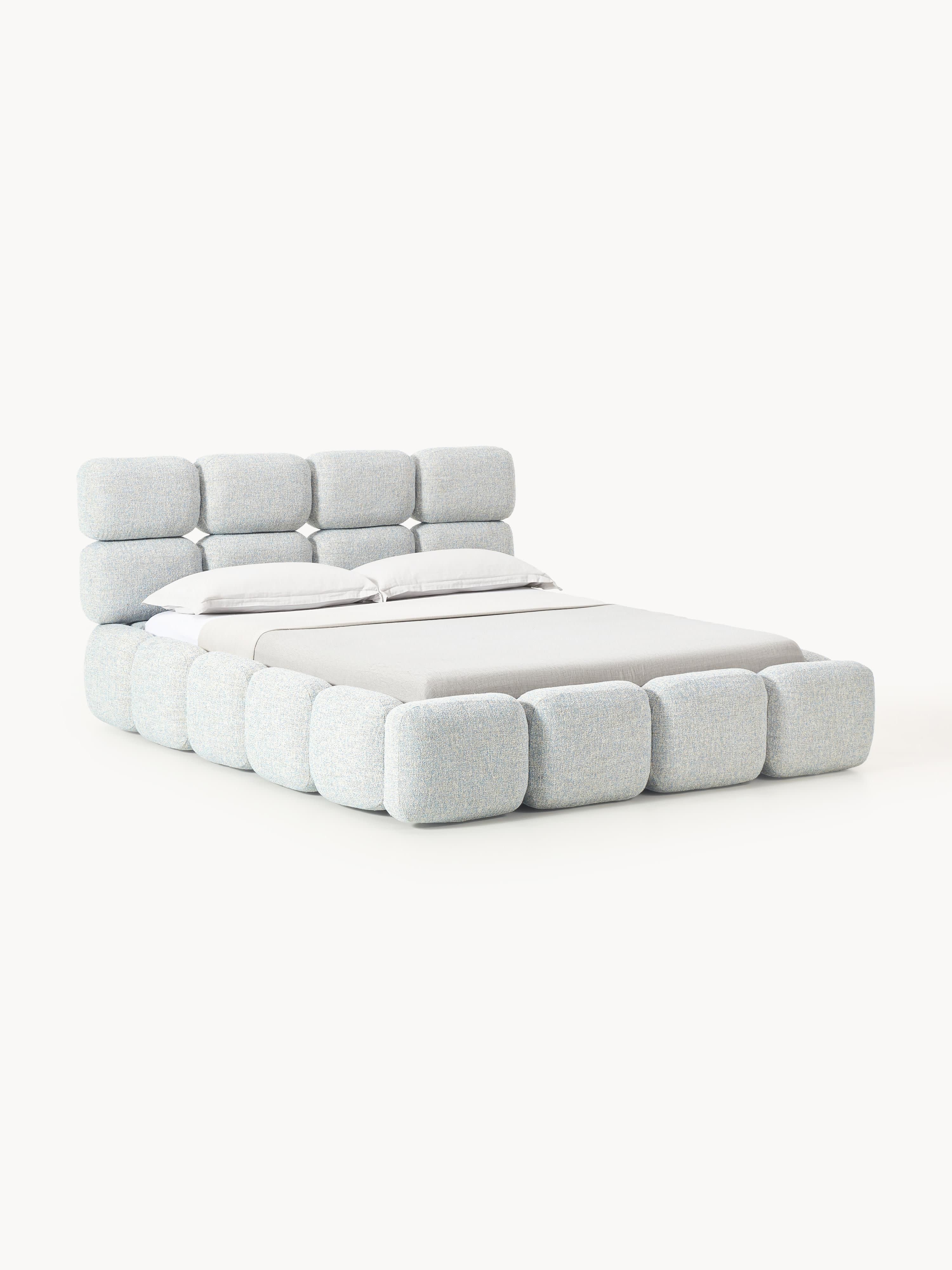 Tayla Upholstered Bouclé Bed