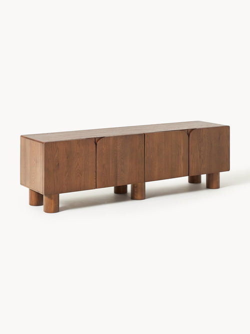 Gallery image 1 - Oak Wood TV Lowboard Cadi