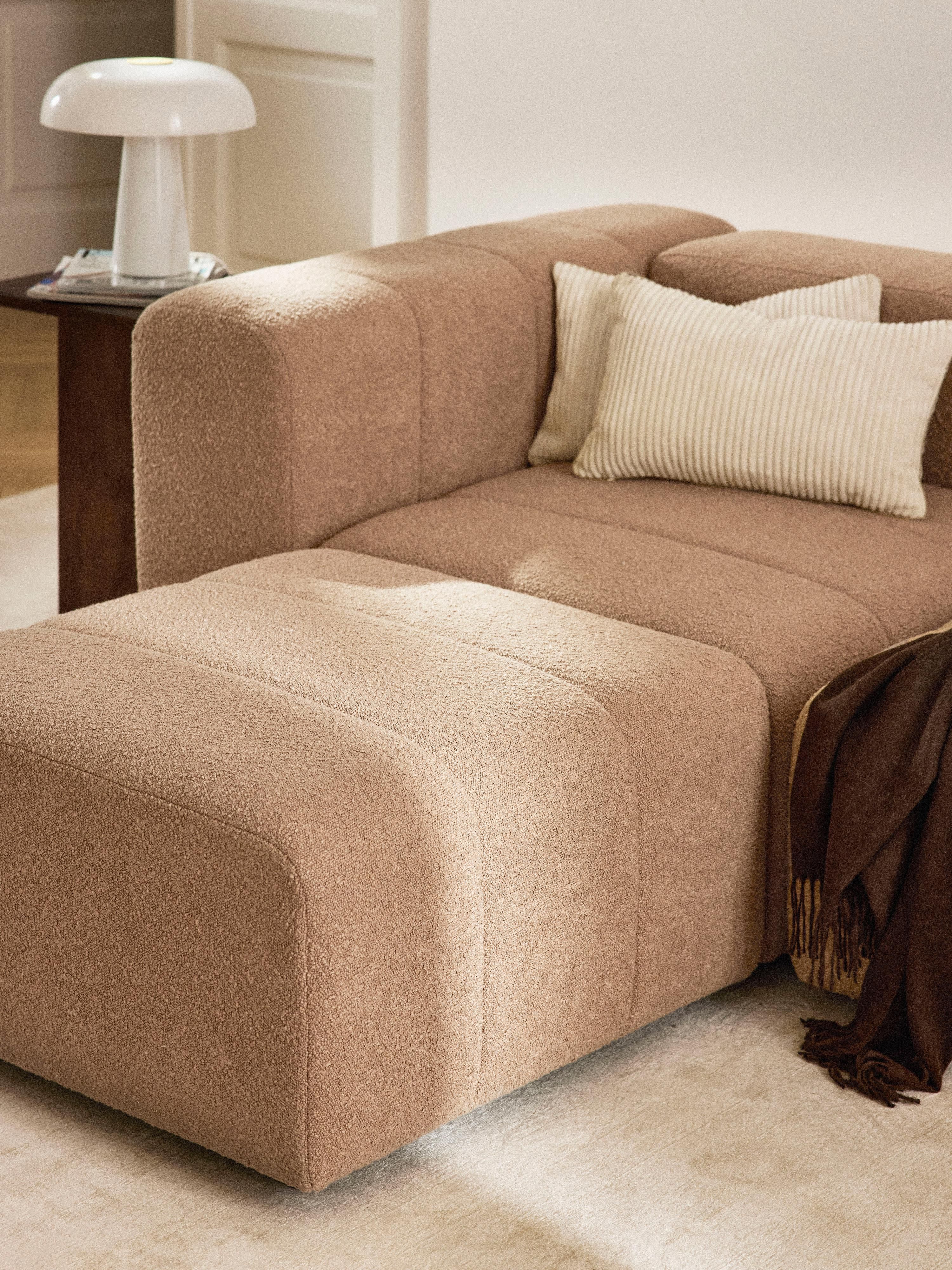 Lena Bouclé Ottoman