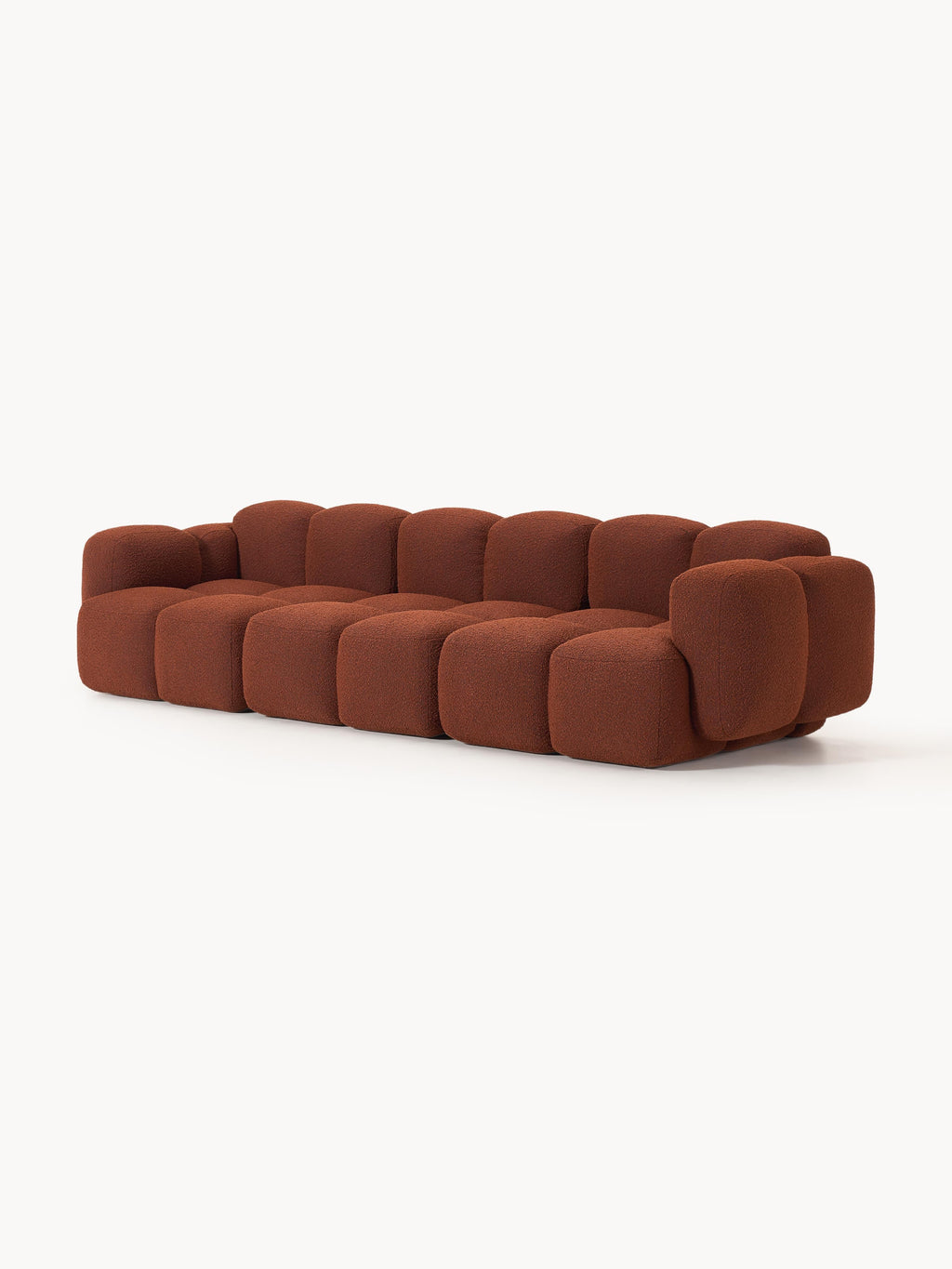 Tayla Bouclé Modular Sofa (4-seater)