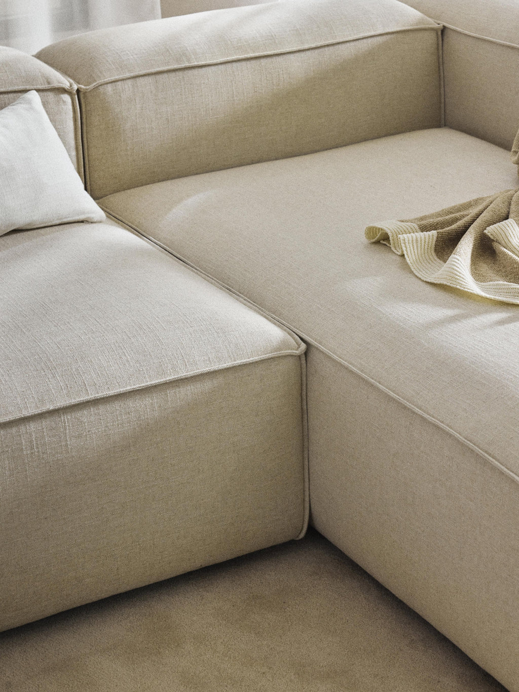 Lennon Linen Blend Corner Module
