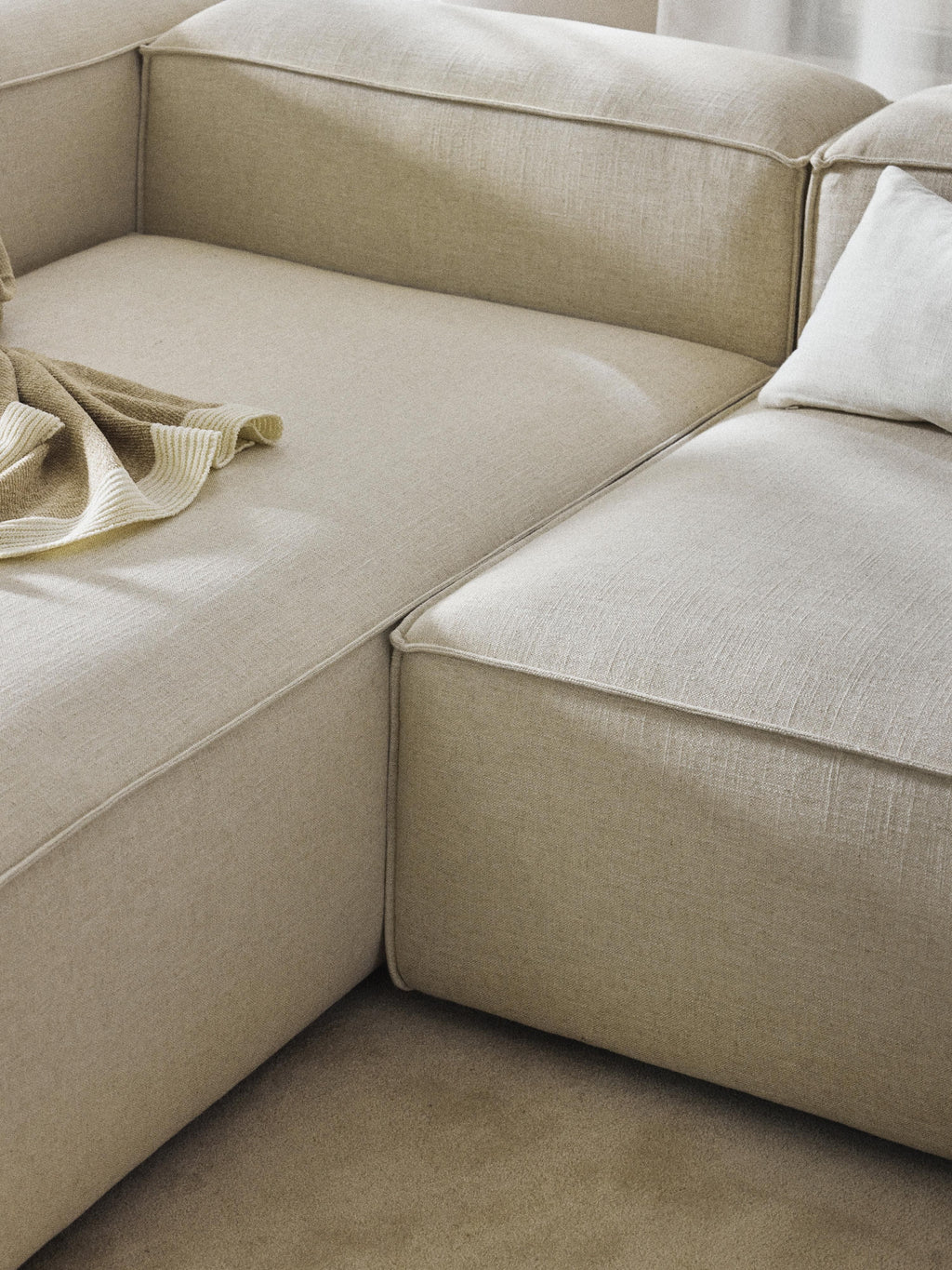 Lennon Linen Blend Corner Module