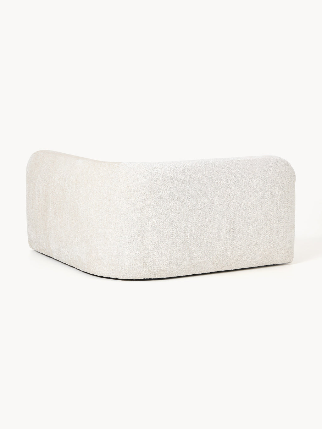 Wolke Round Teddy Bouclé Corner Module
