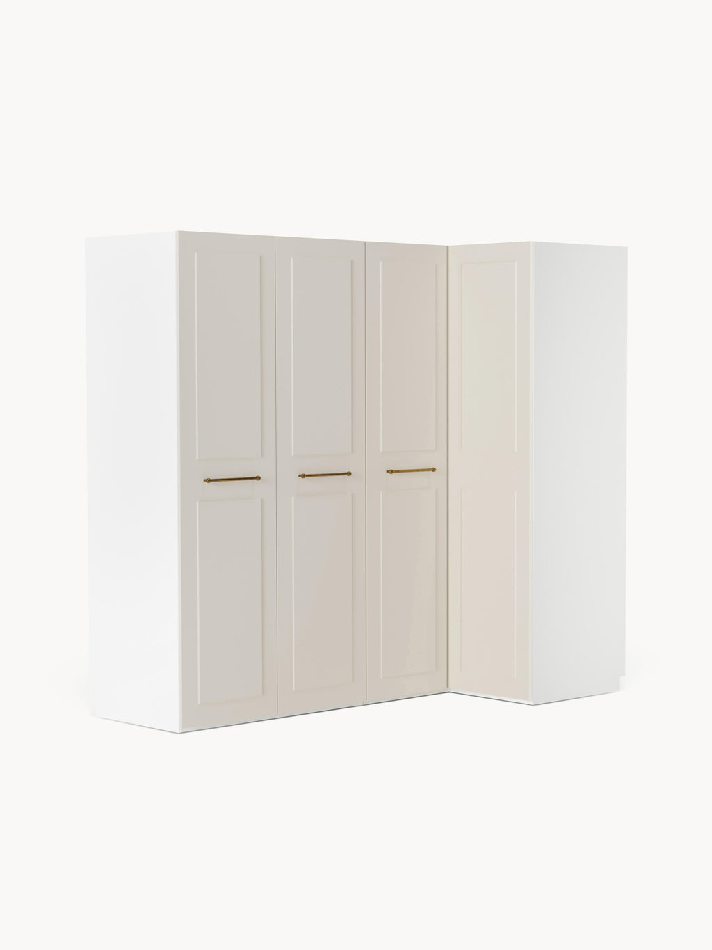 Gallery image 1 - Modular Corner Wardrobe Charlotte, 215 cm Wide, in various sizes