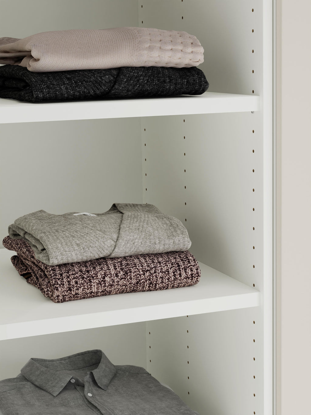 Charlotte Modular Corner Wardrobe, 215 cm Wide, in various sizes