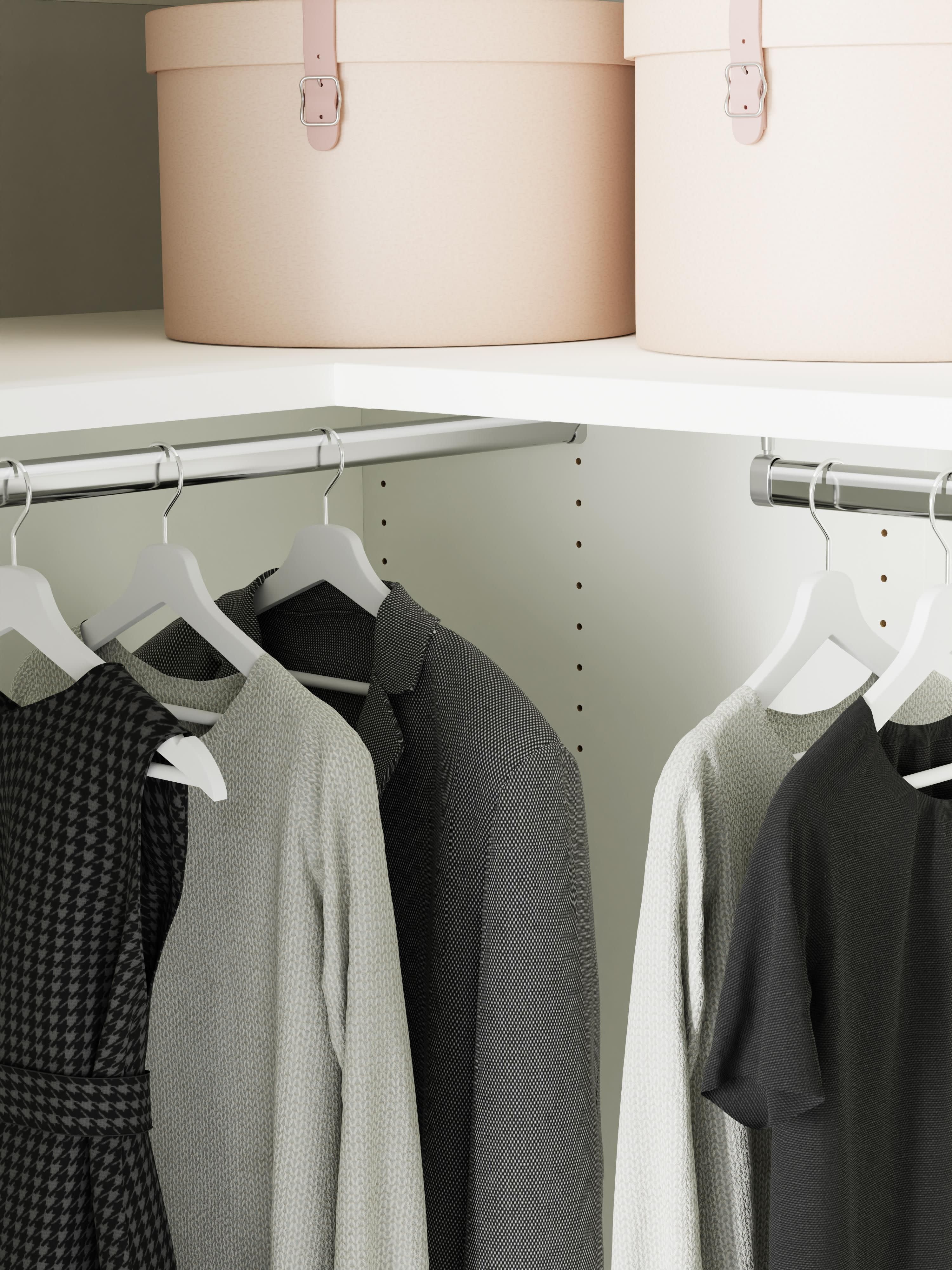 Charlotte Modular Corner Wardrobe, 215 cm Wide, in various sizes