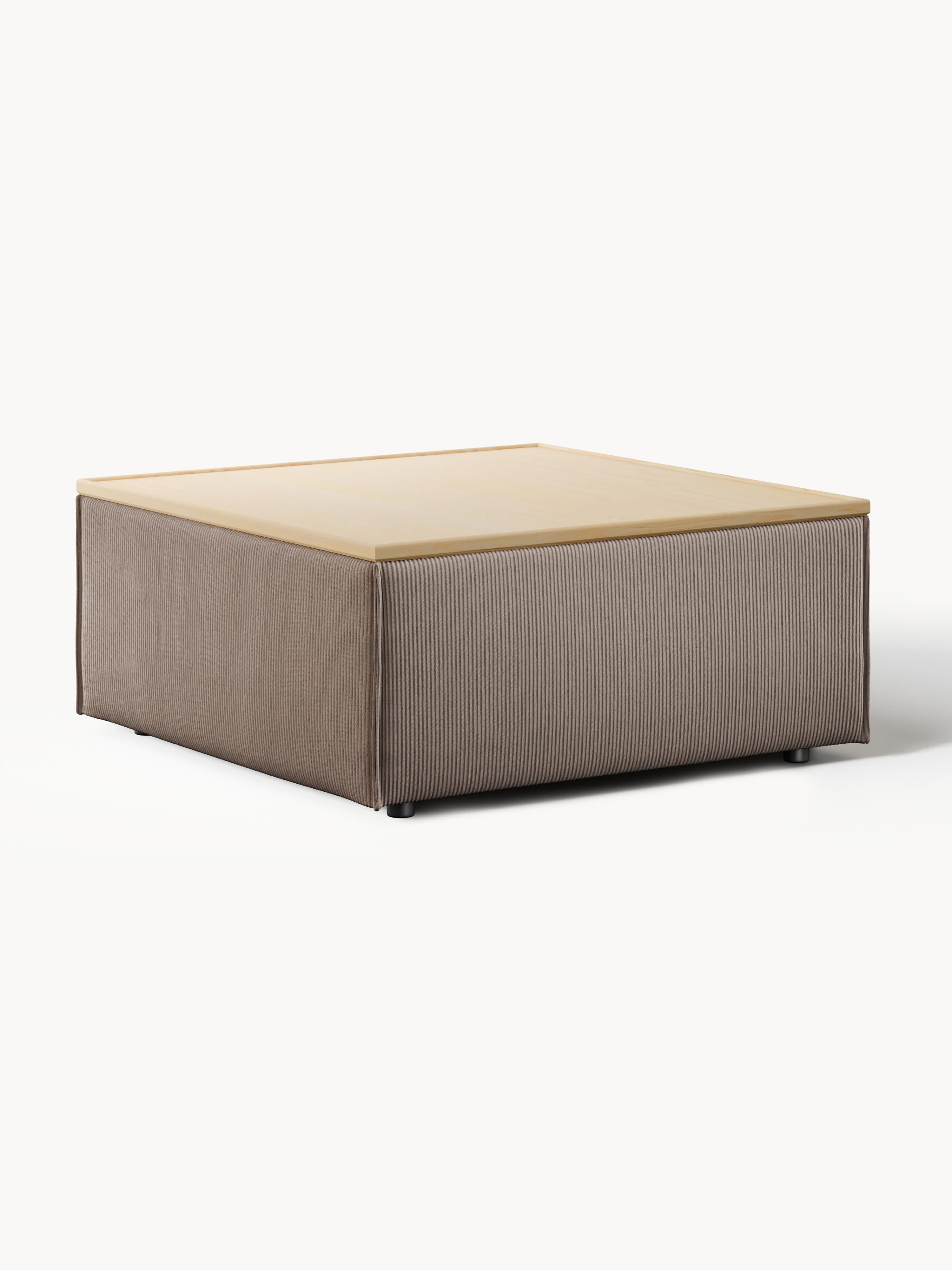 Lennon Corduroy Ottoman with Storage