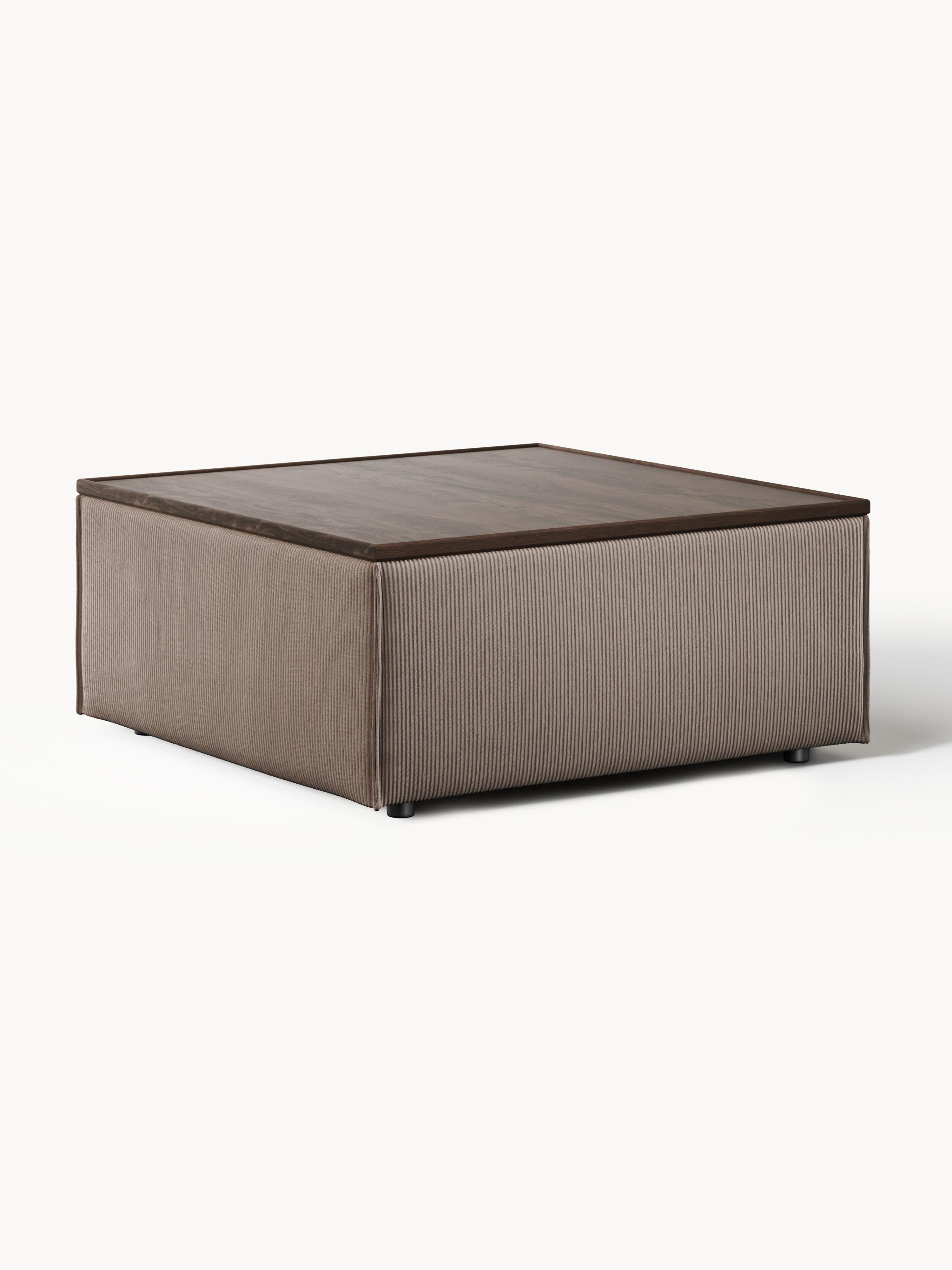 Lennon Corduroy Ottoman with Storage