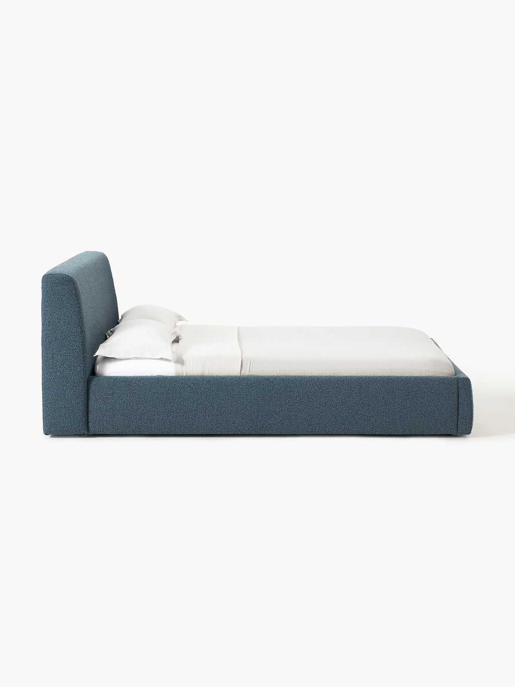 Cloud Upholstered Bouclé Bed