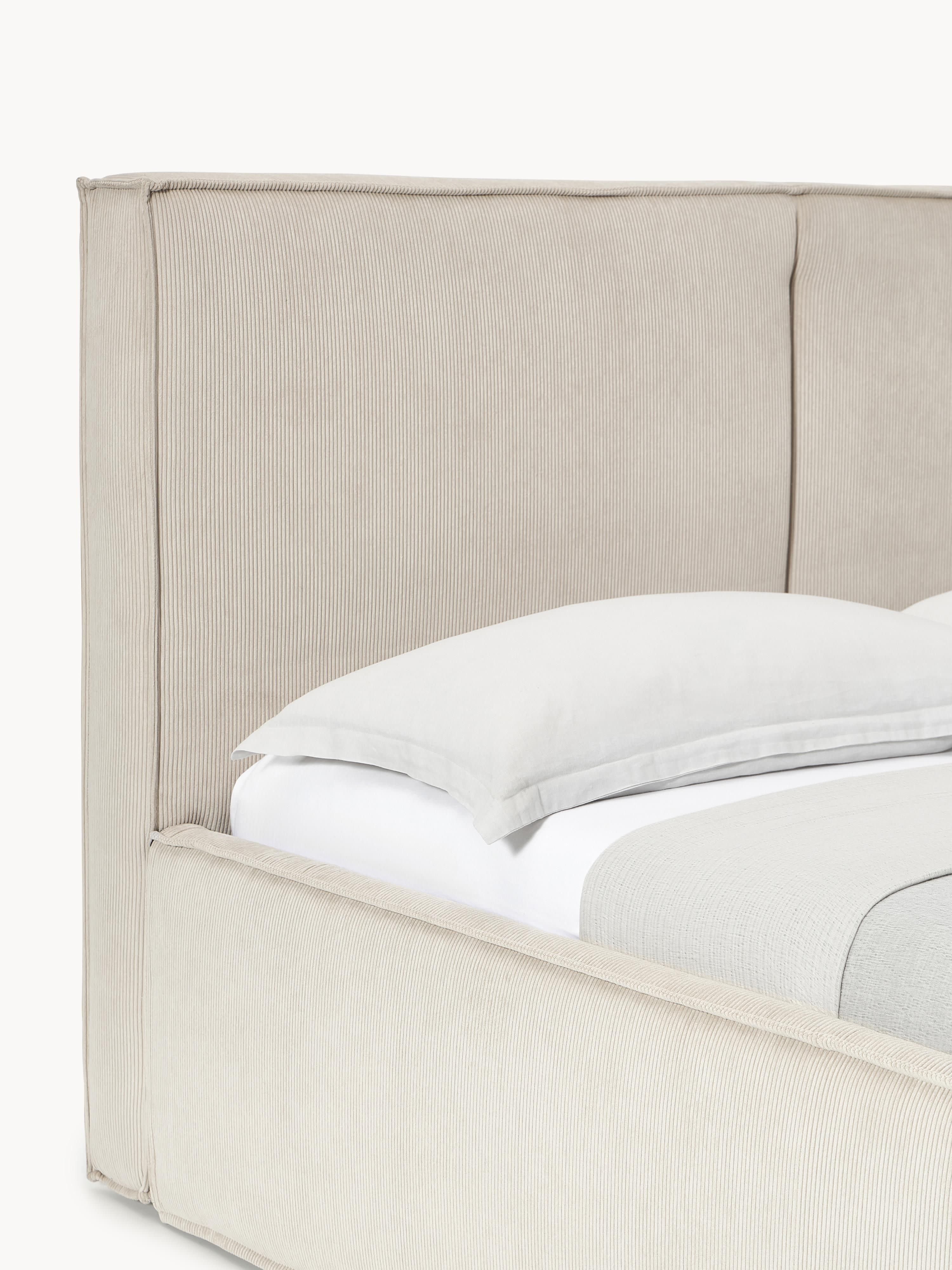 Dream Upholstered Corduroy Bed