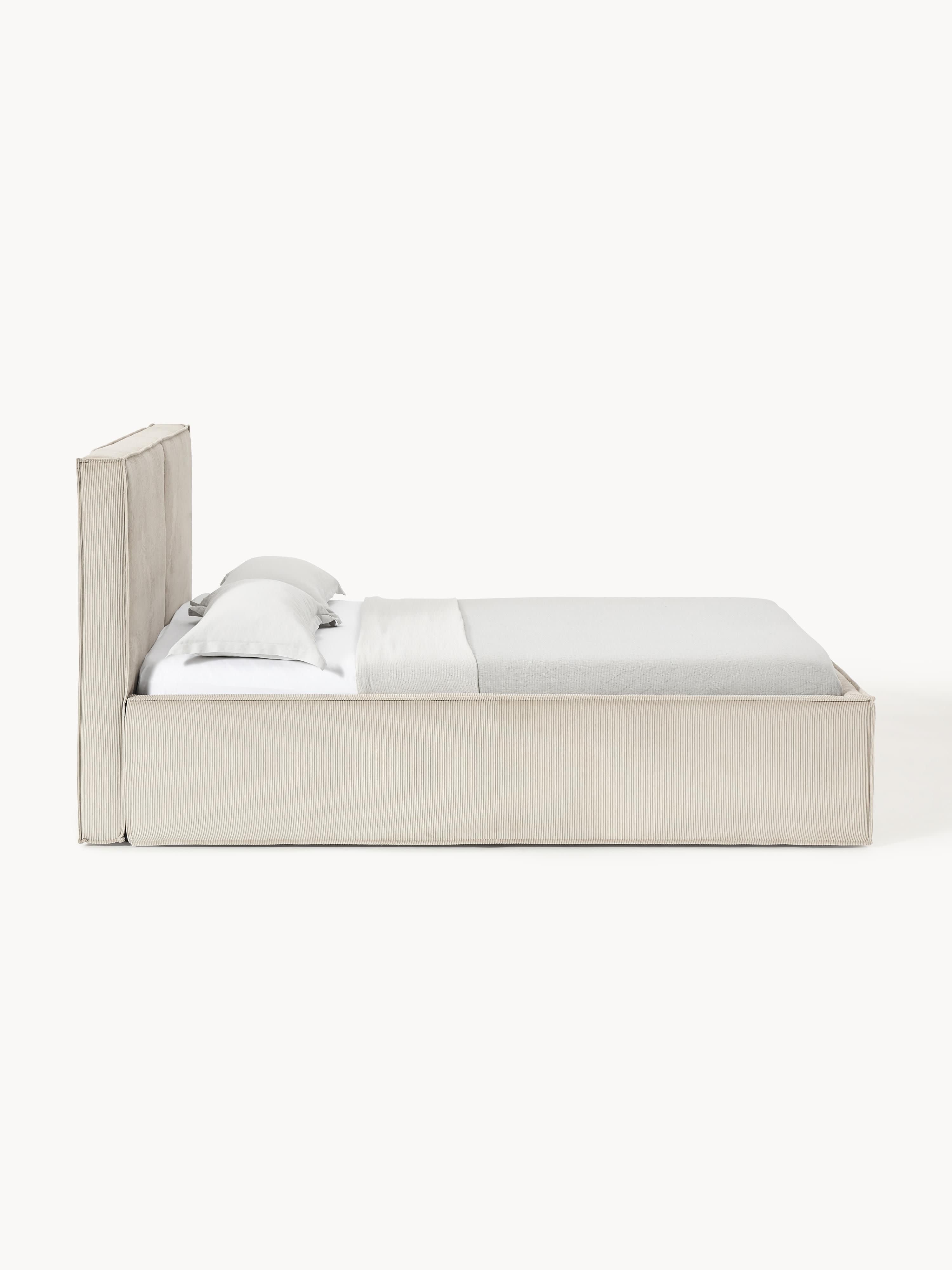 Dream Upholstered Corduroy Bed