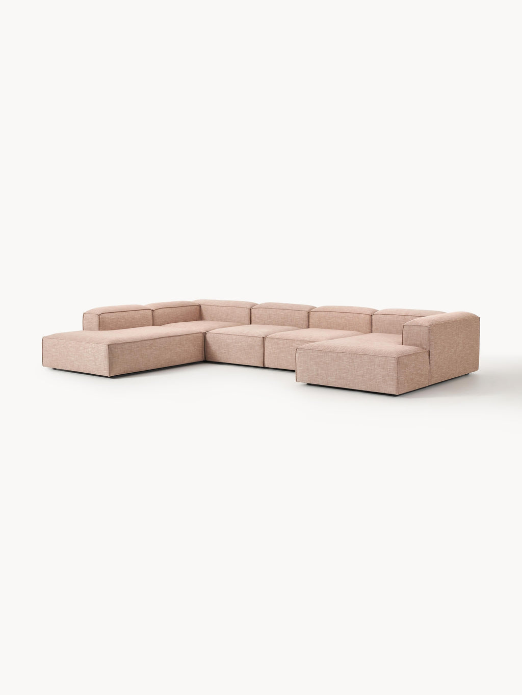 Gallery image 1 - XL Linen Blend Modular Sofa Lennon