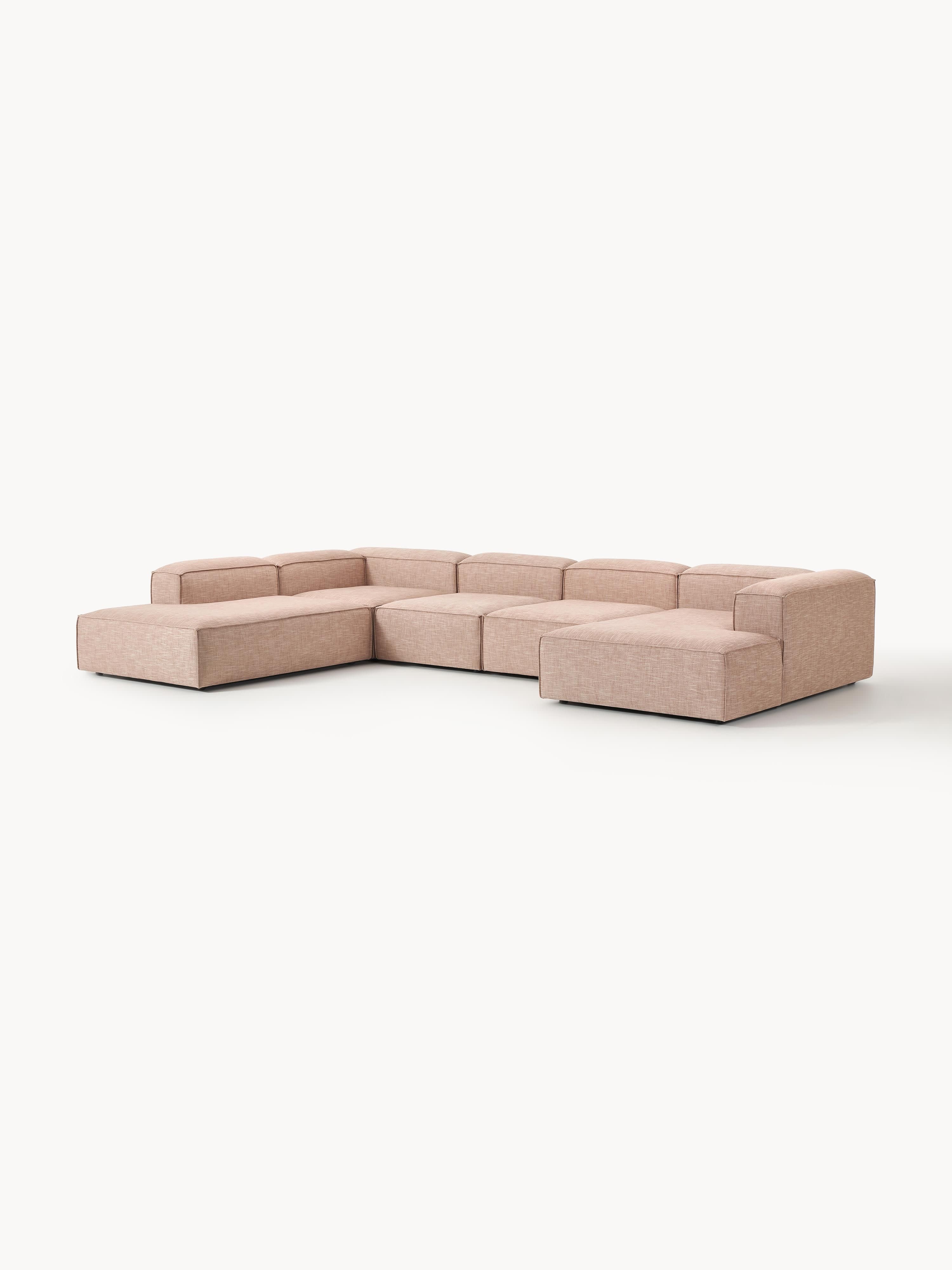 Lennon XL Linen Blend Modular Sofa