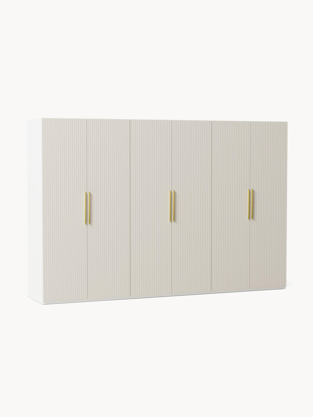 Gallery image 1 - Modular Revolving Door Wardrobe Simone, 300 cm Wide, in various sizes