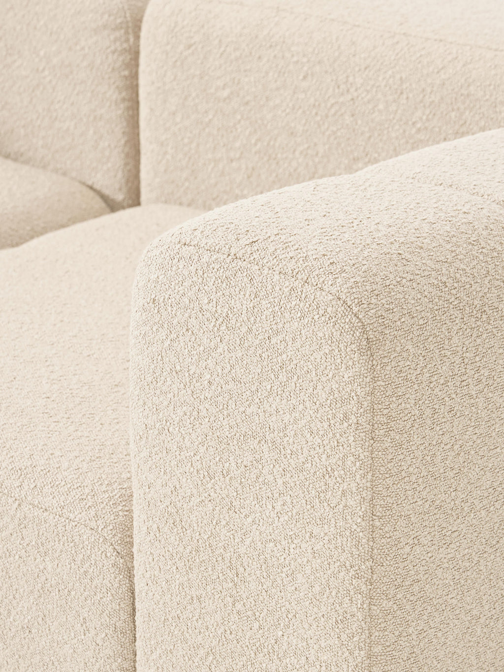 Lena Bouclé Modular Sofa (4-seater)