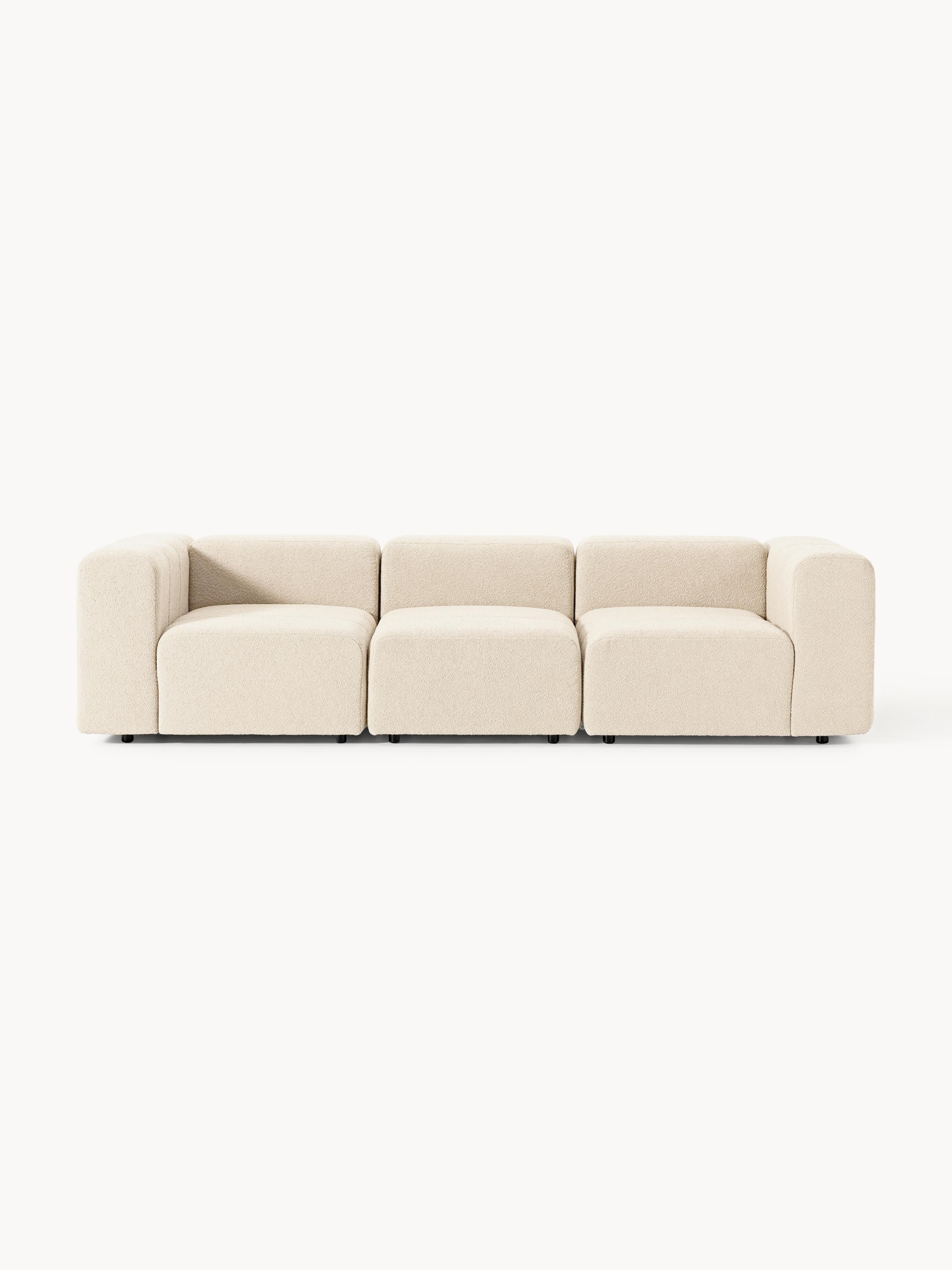 Lena Bouclé Modular Sofa (4-seater)