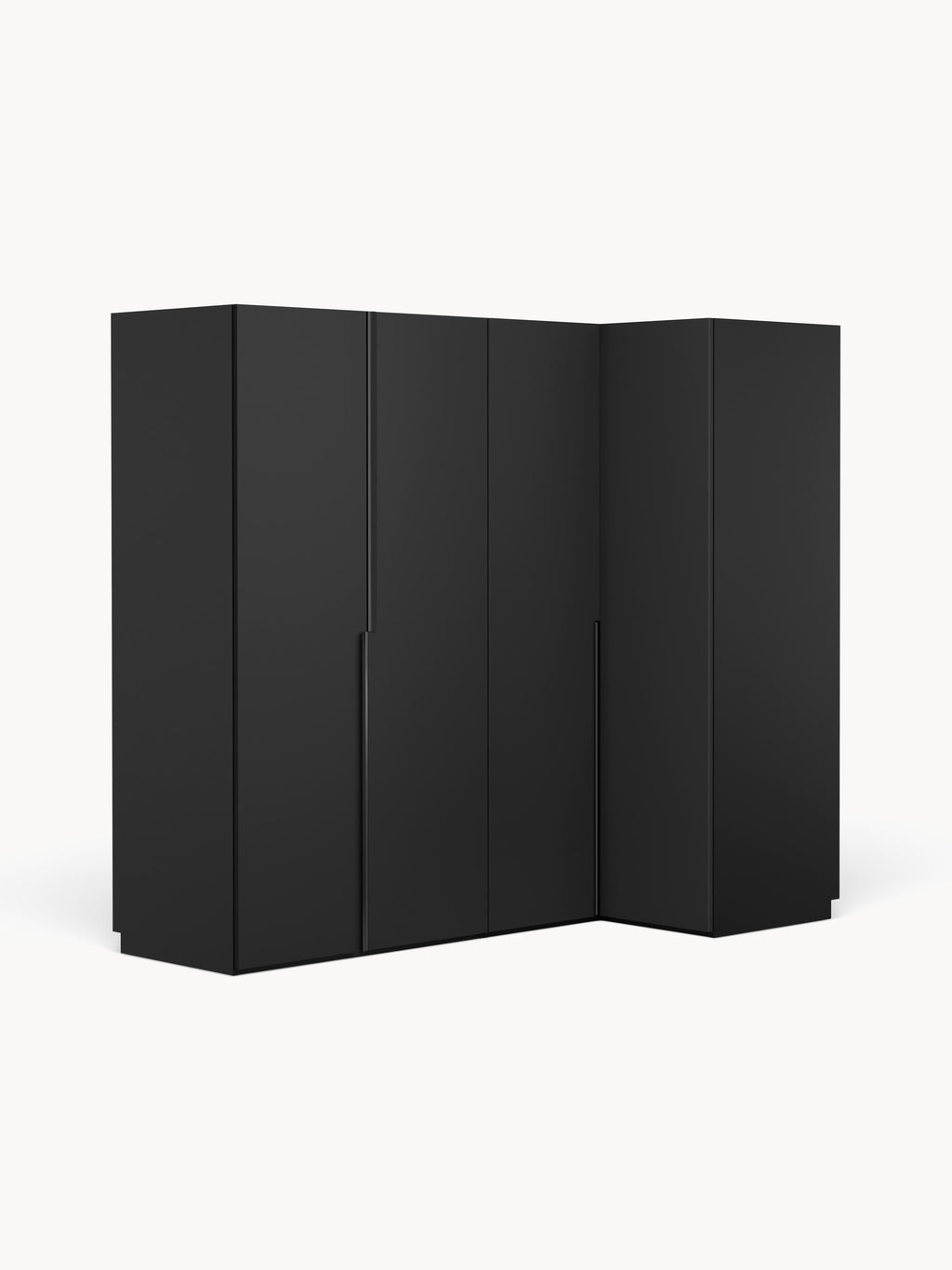 Leon Modular Corner Wardrobe, 215 cm Wide, in various sizes