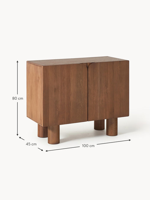 Cadi Oak Wood Sideboard