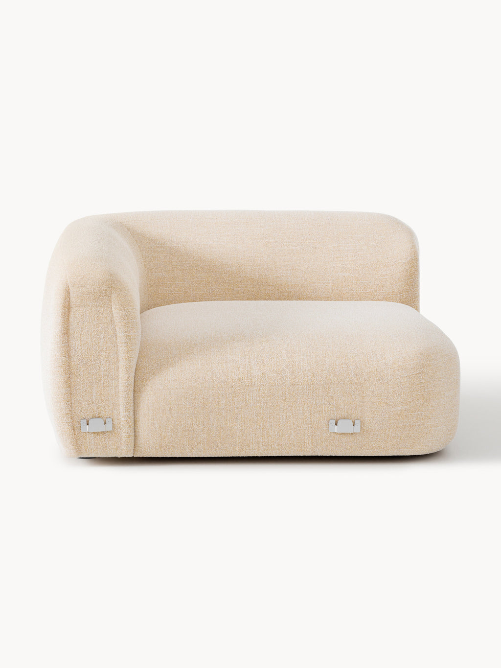 Wolke Round Bouclé Corner Module