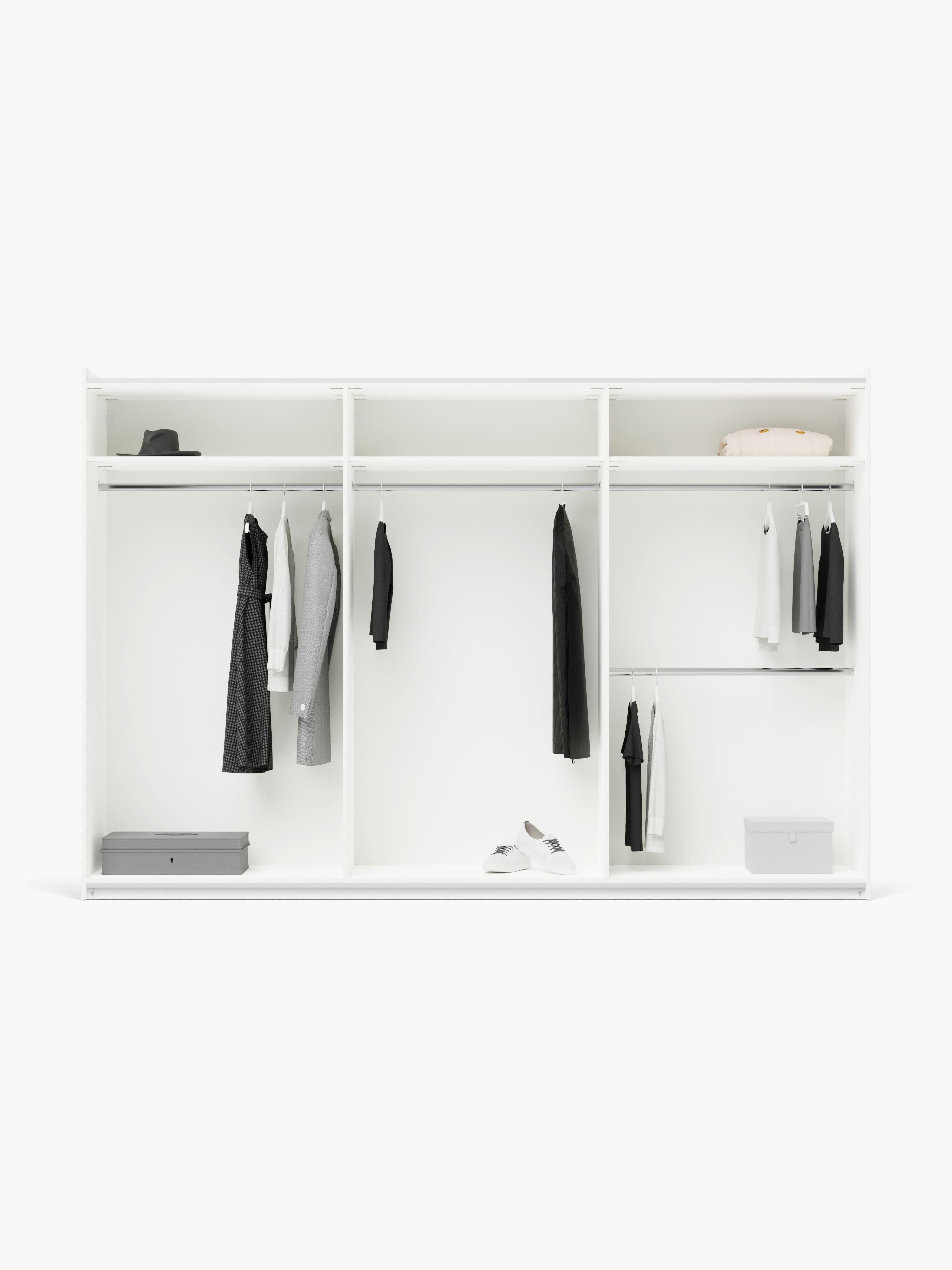 Charlotte Modular Sliding Door Wardrobe, 300 cm Wide, in various sizes