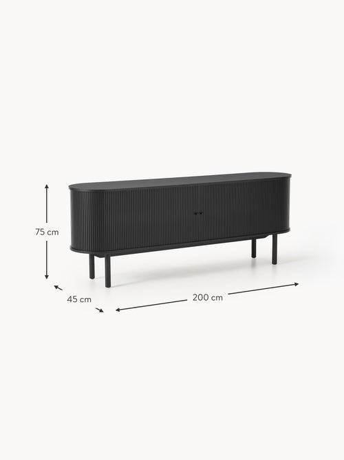 Calary XL Sideboard with Fluted Front