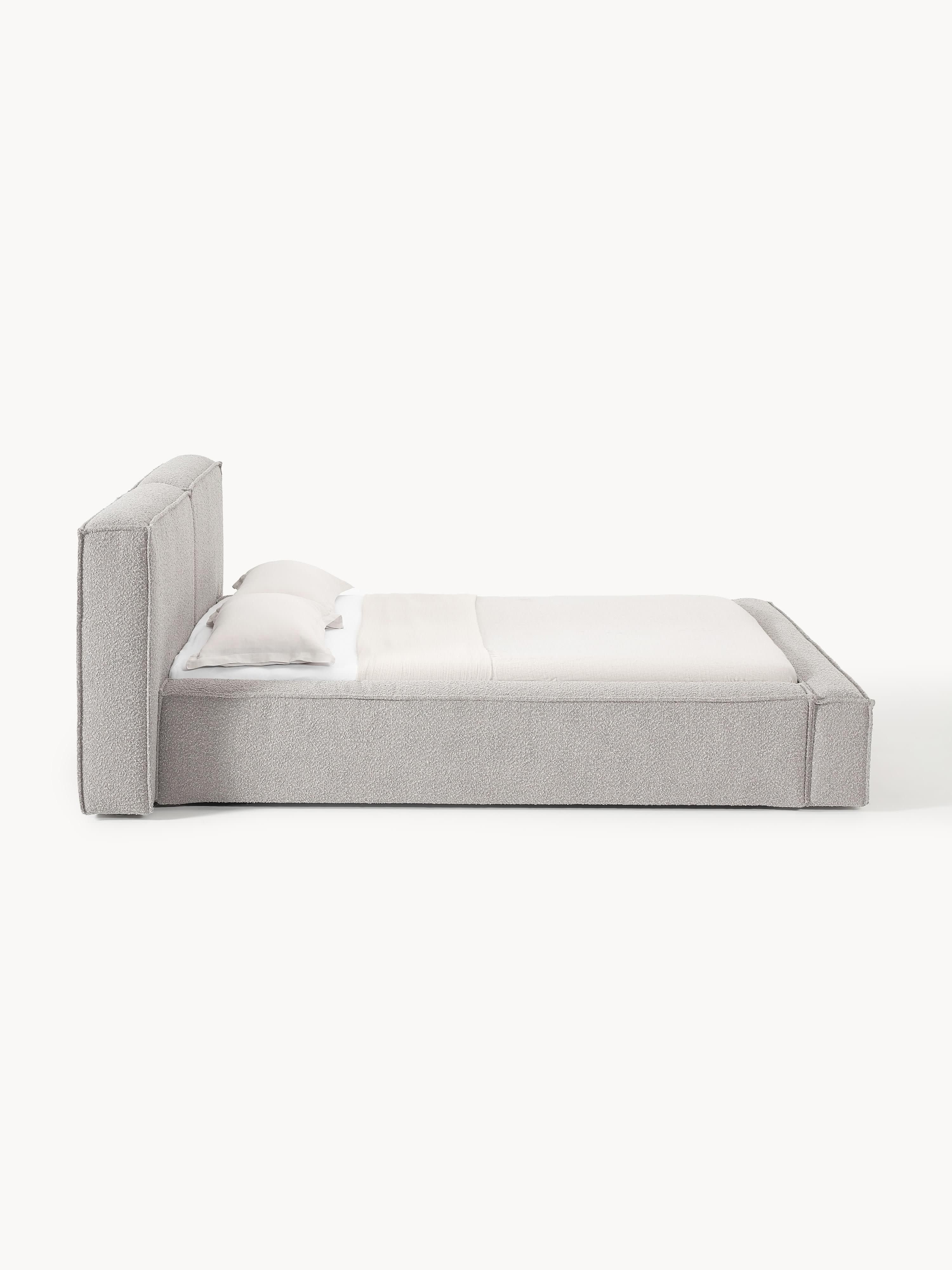 Lennon Upholstered Bouclé Bed