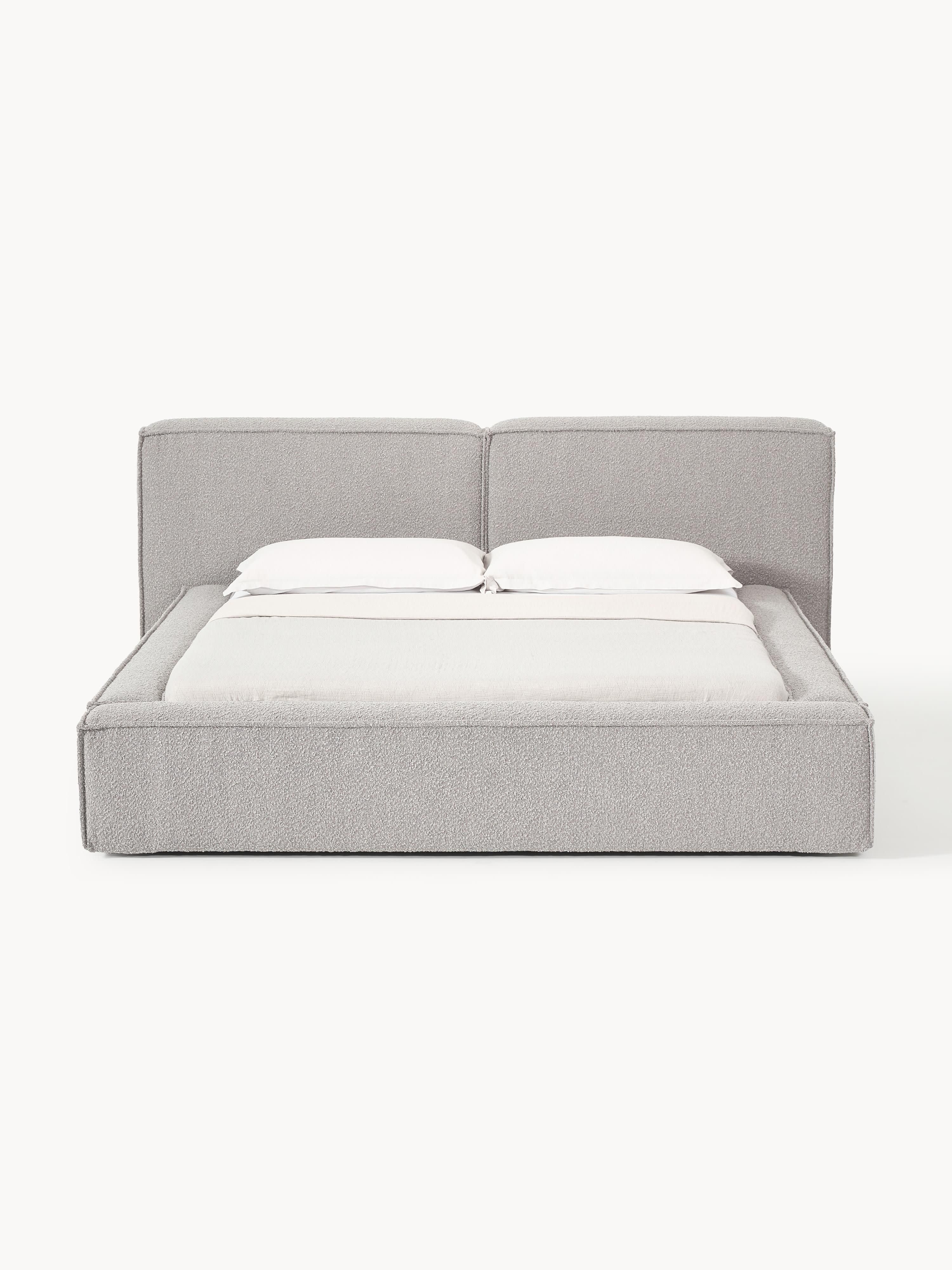 Lennon Upholstered Bouclé Bed