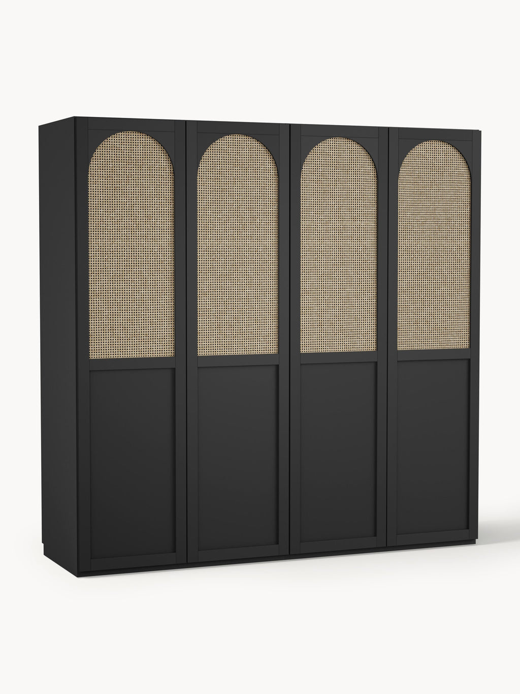Gallery image 1 - Modular Hinged Door Wardrobe Jeanne, 200 cm Wide, in various sizes