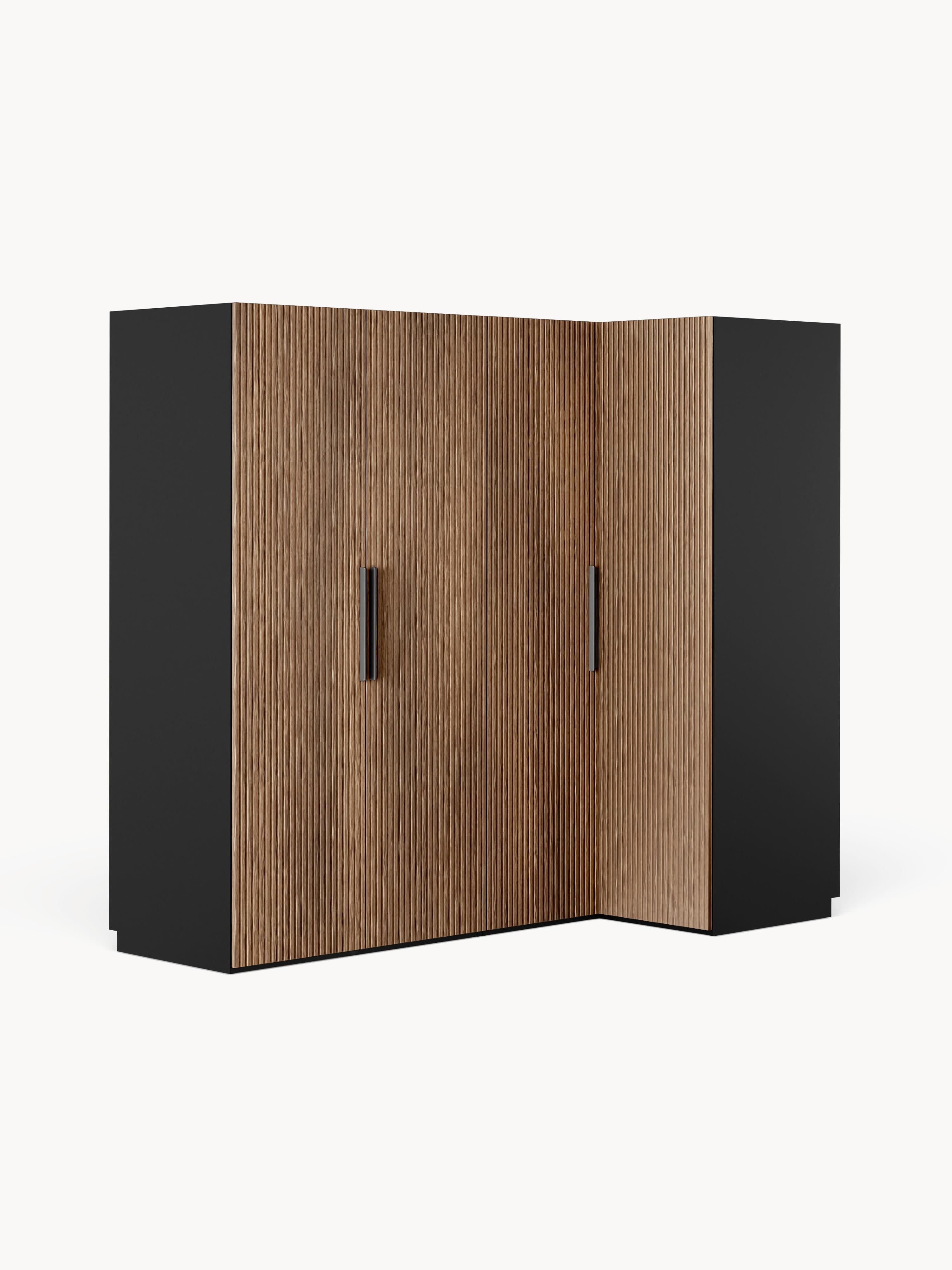 Gallery image 1 - Modular Corner Wardrobe Simone, 215 cm Wide, in various sizes