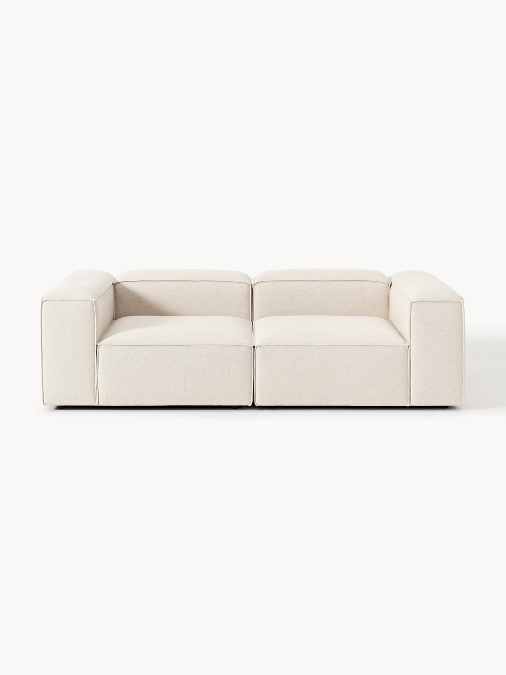 Gallery image 1 - Linen Blend Modular Sofa Lennon (3-seater)