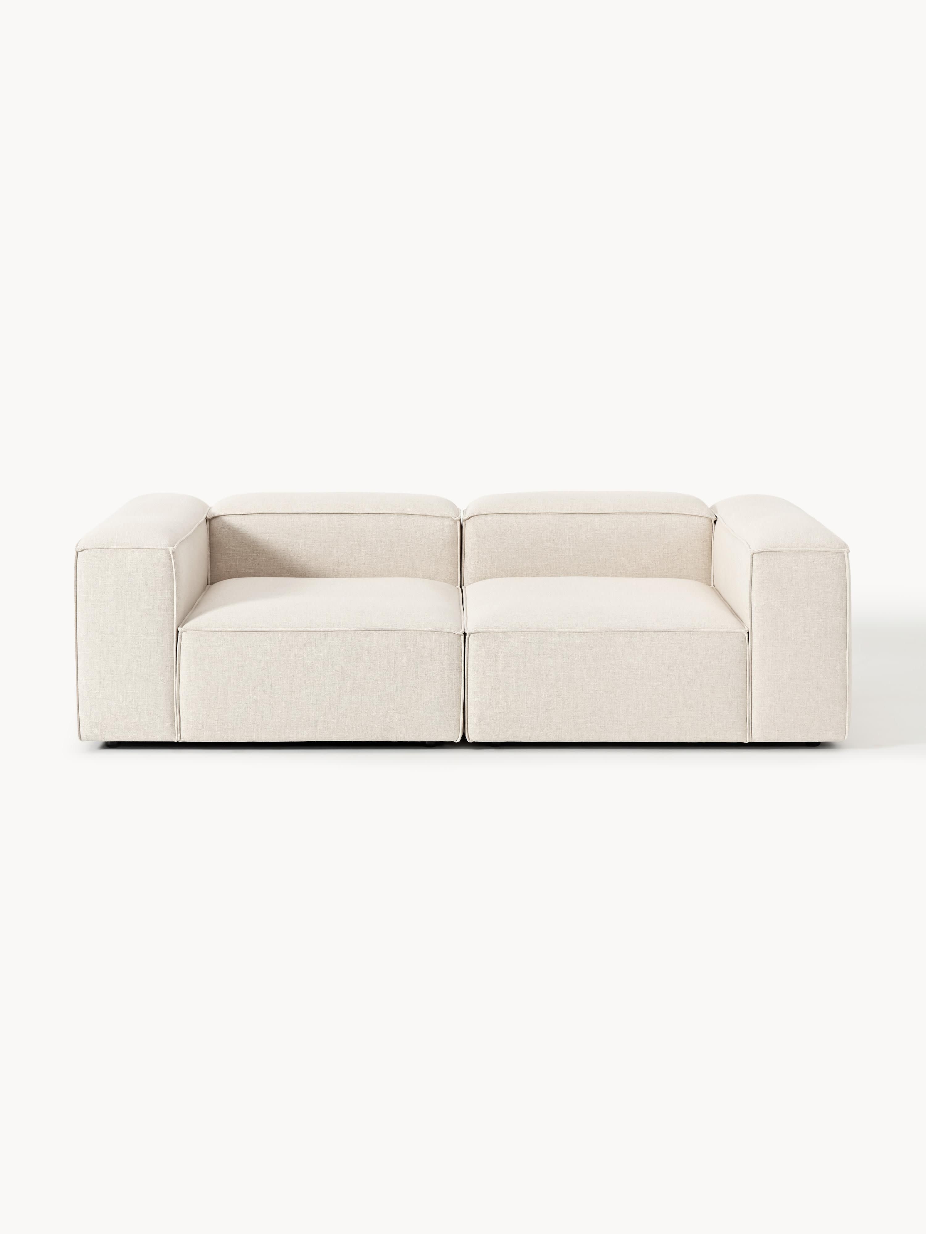 Gallery image 1 - Linen Blend Modular Sofa Lennon (3-seater)