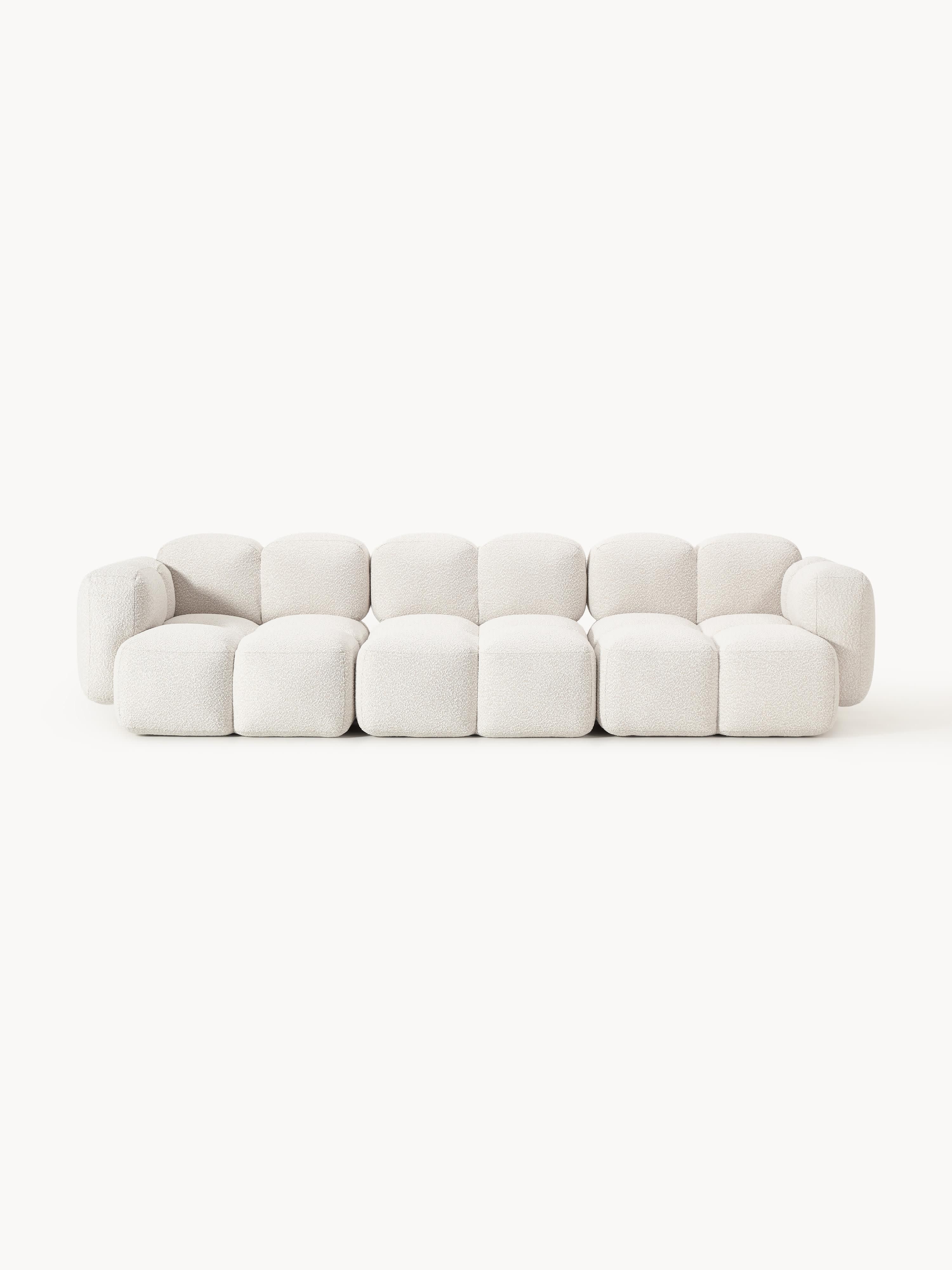 Tayla Bouclé Modular Sofa (4-seater)