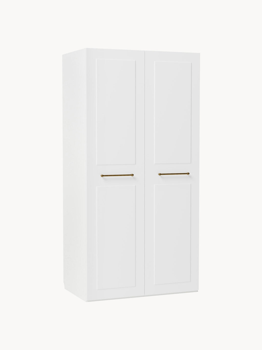 Gallery image 1 - Modular Hinged Door Wardrobe Charlotte, 100 cm Wide, in various sizes