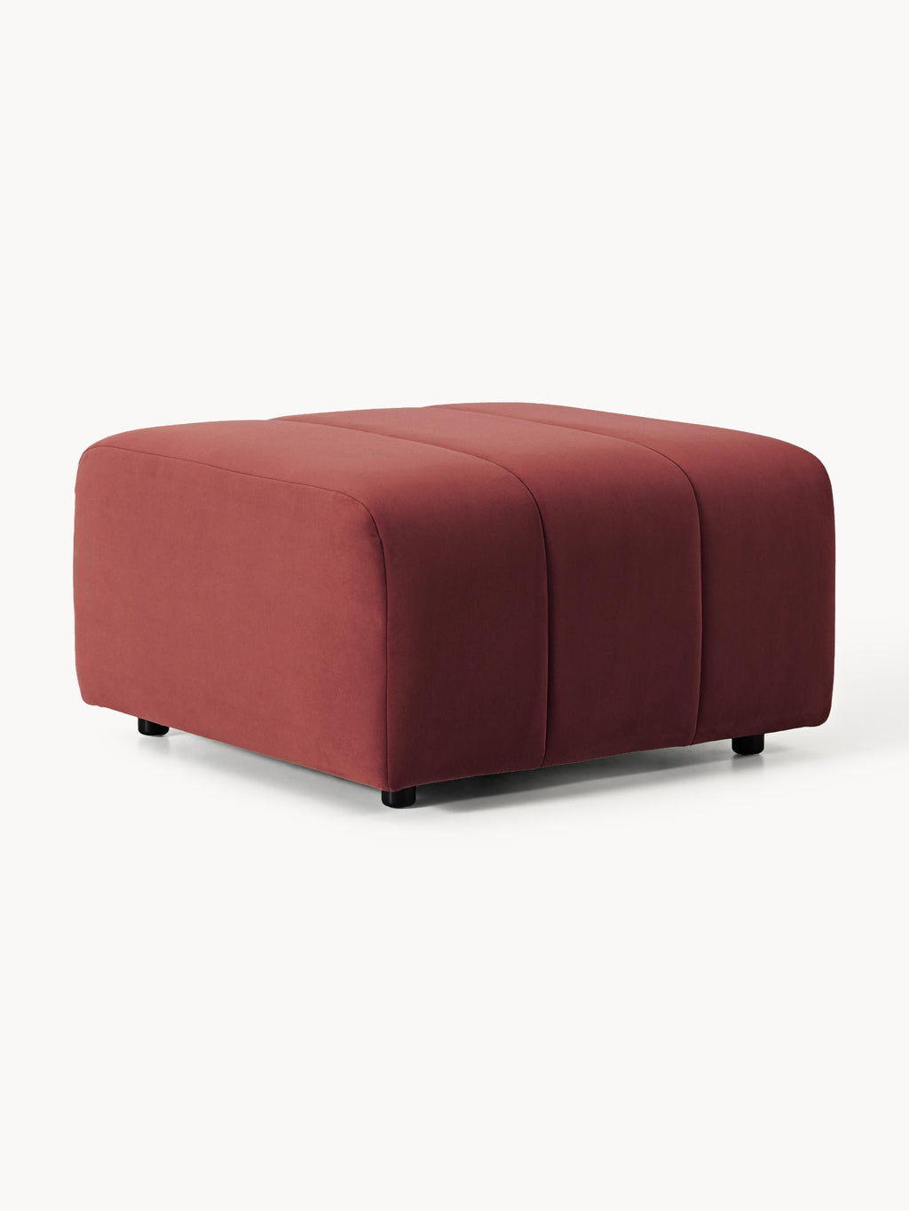 Lena Velvet Ottoman