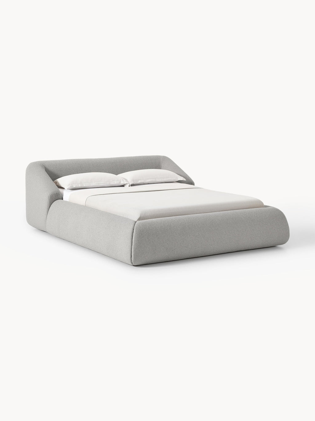 Sofia Upholstered Bouclé Bed