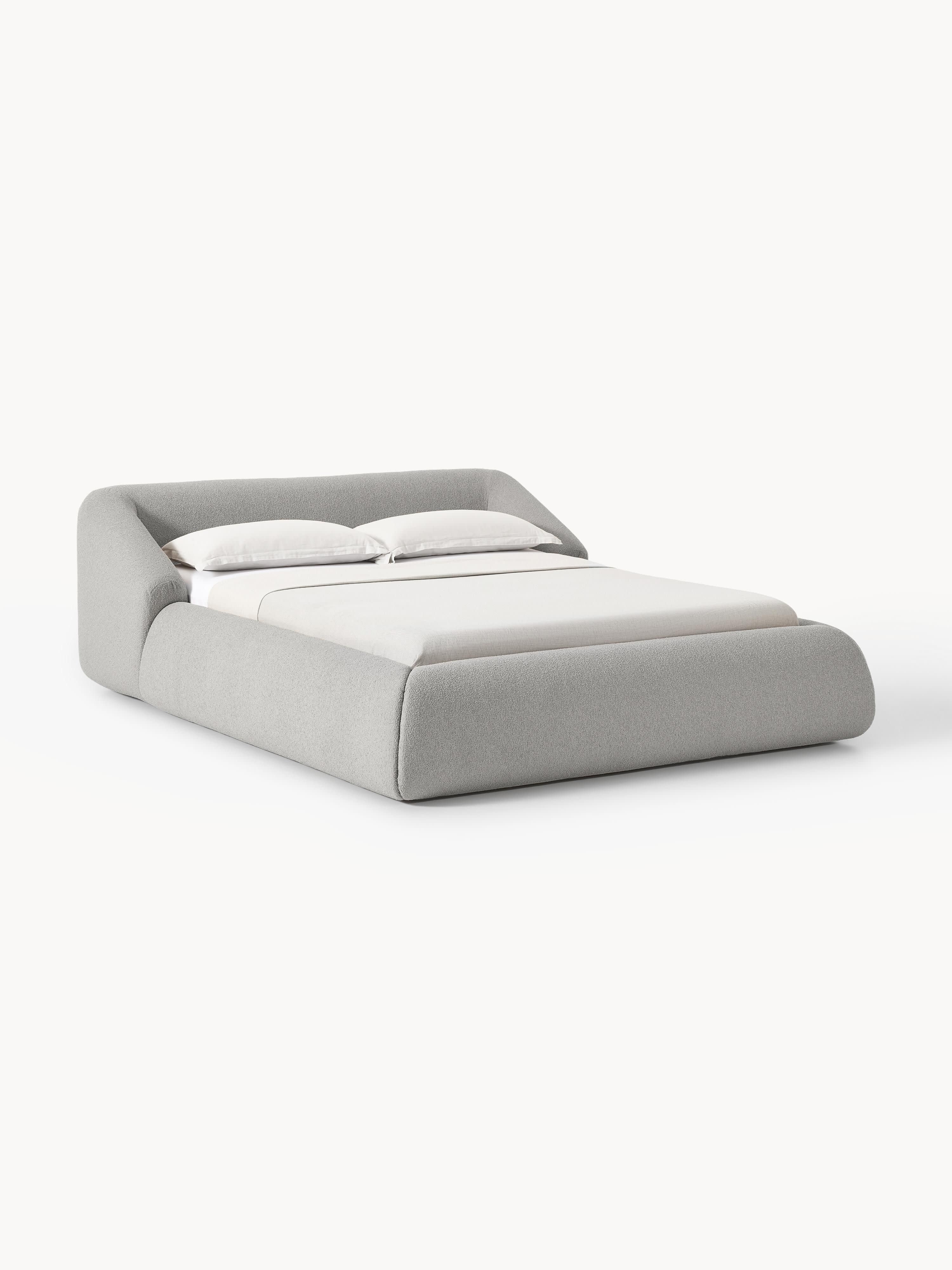Sofia Upholstered Bouclé Bed