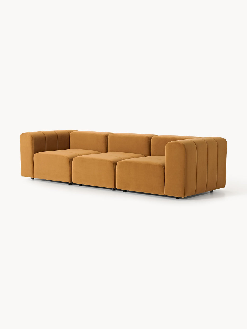 Lena Modular Velvet Sofa (4-seater)