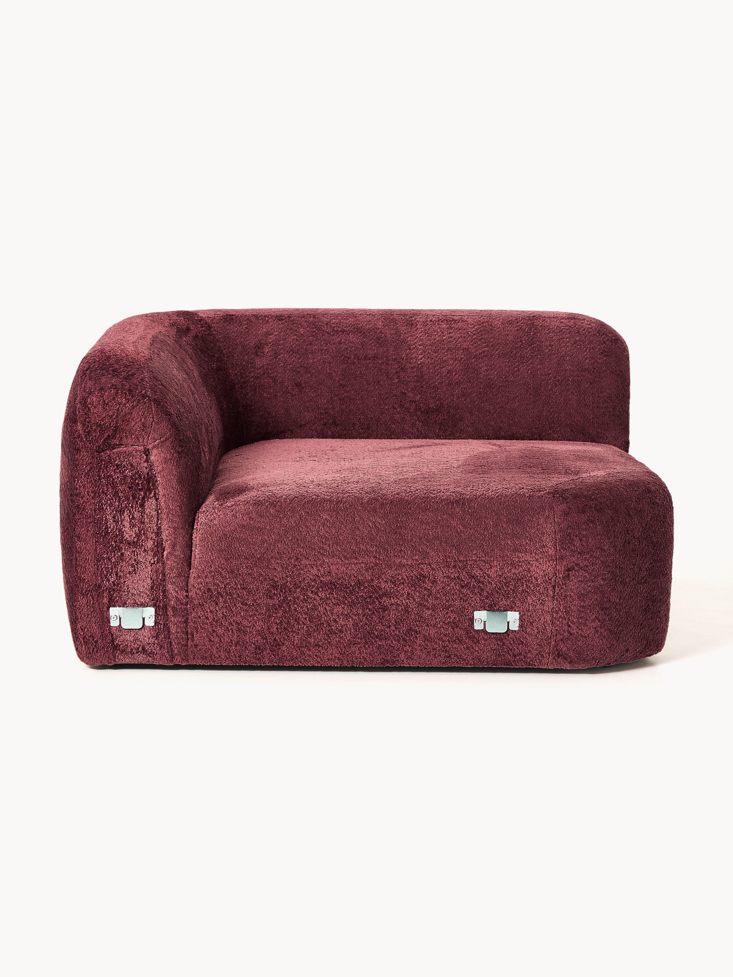 Wolke Round Teddy Bouclé Corner Module