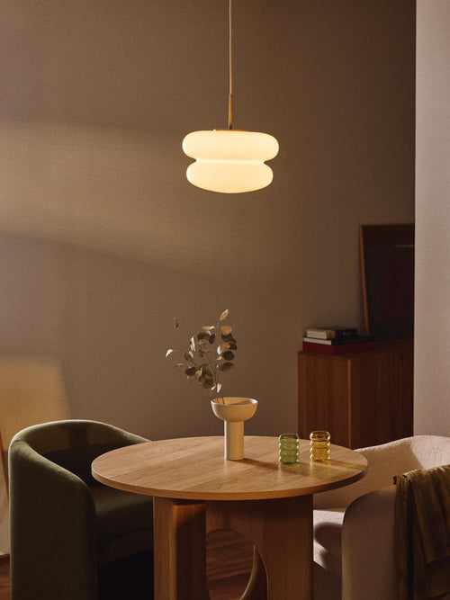 Baya Opal Glass Pendant Light