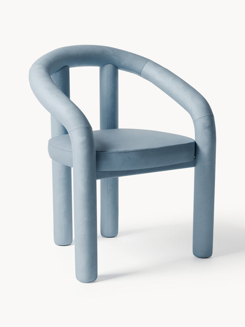 Gallery image 1 - Velvet Arm Chair Calan