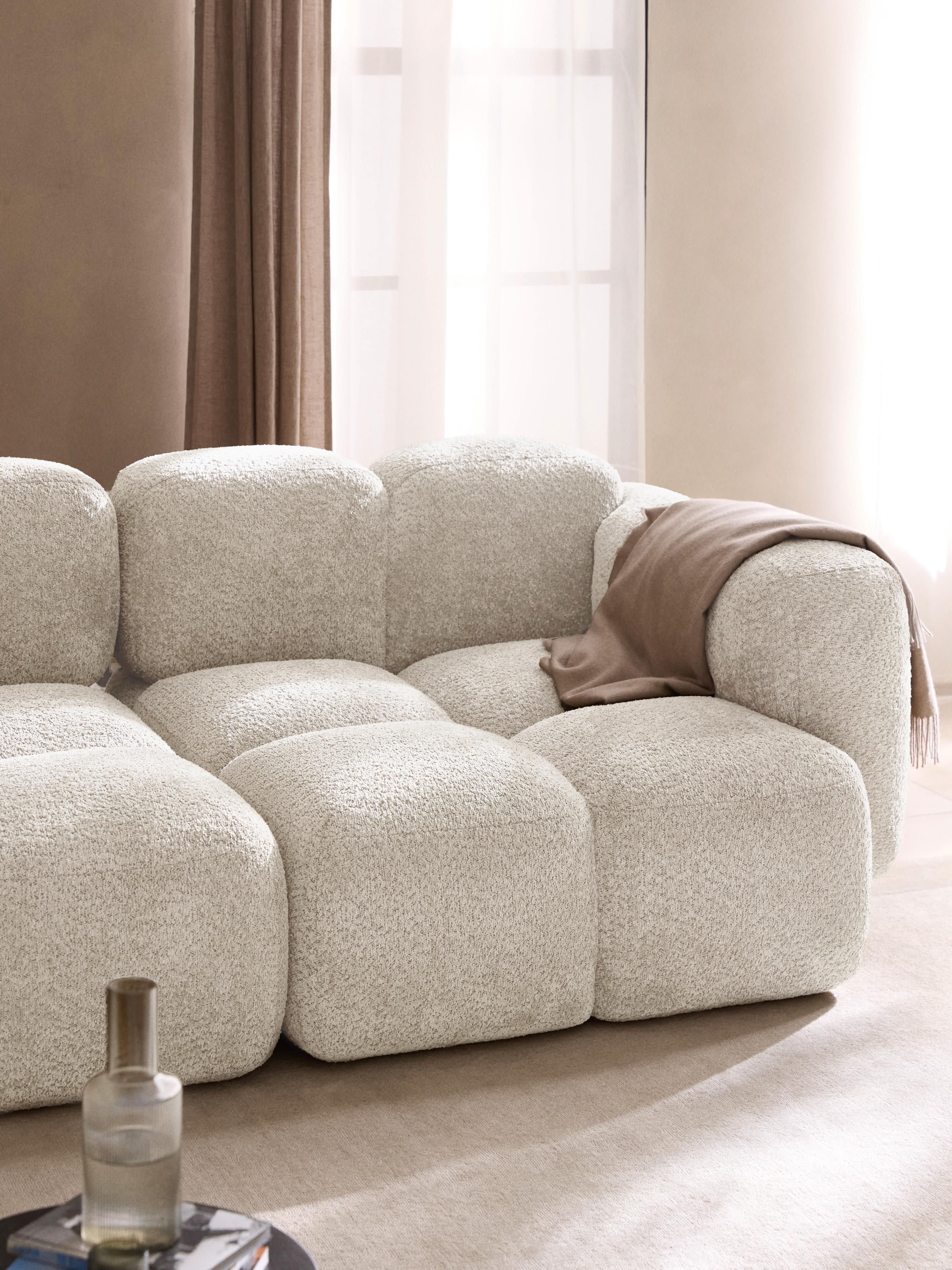 Tayla Teddy Bouclé Corner Module