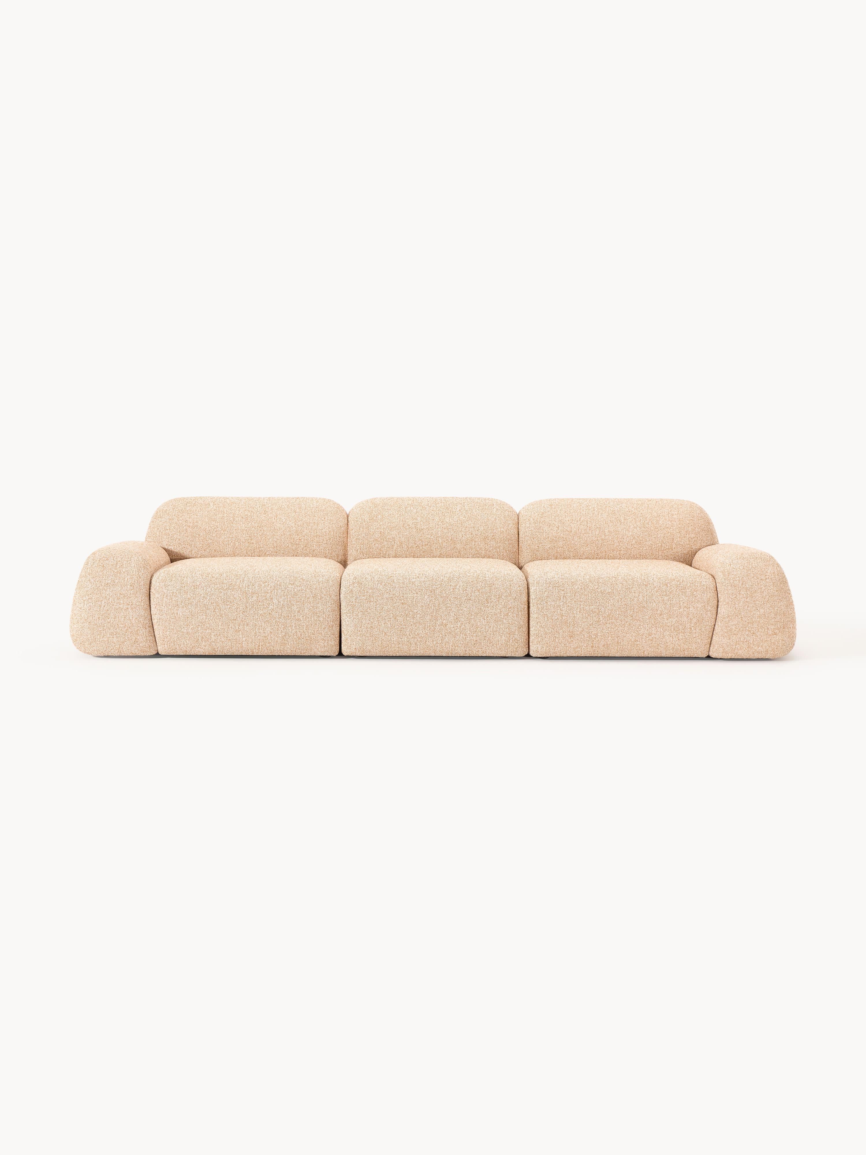 Gallery image 1 - Modular Bouclé Sofa Wolke (4-seater)