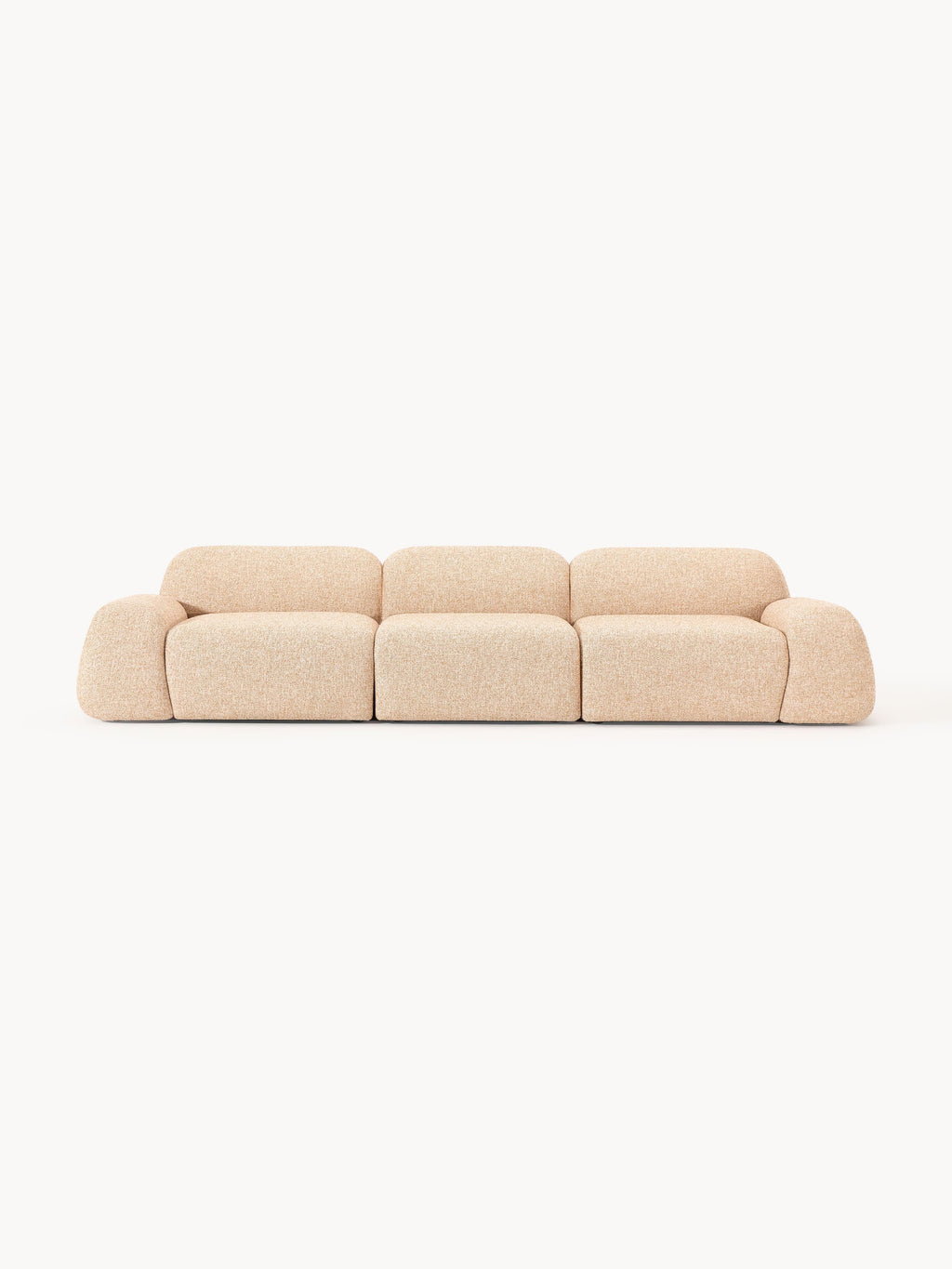 Wolke Modular Bouclé Sofa (4-seater)