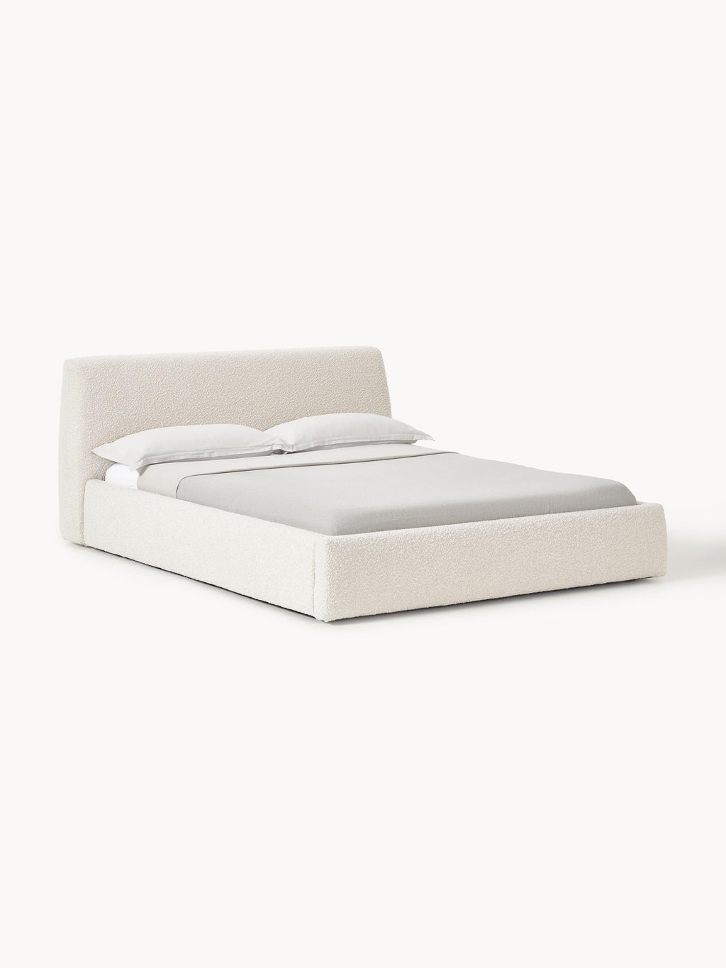 Gallery image 1 - Upholstered Bouclé Bed Cloud